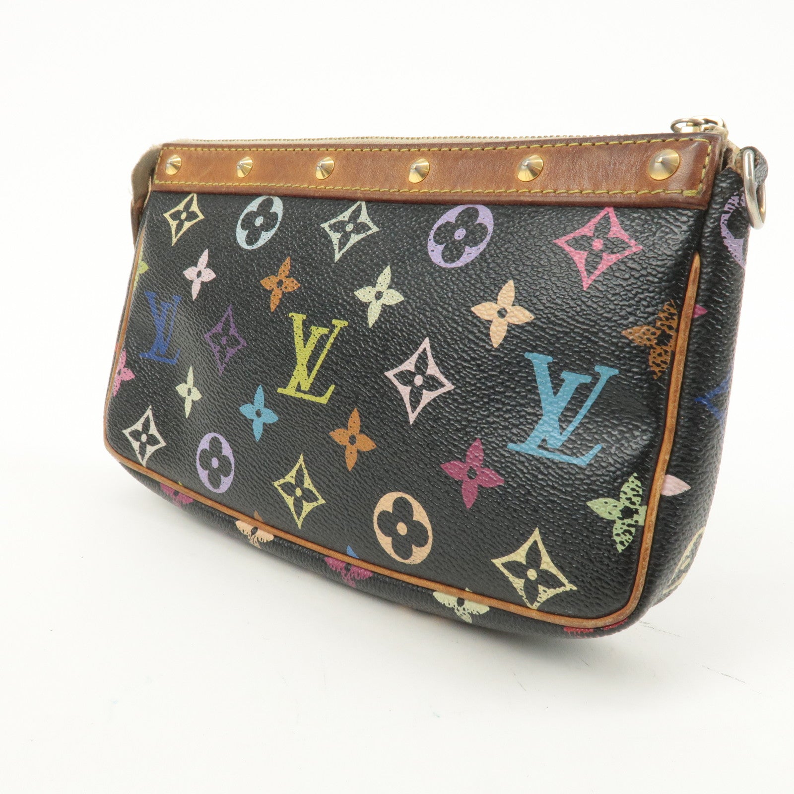 Louis Vuitton Monogram Multicolor Pochette Accessoires Noir M92648