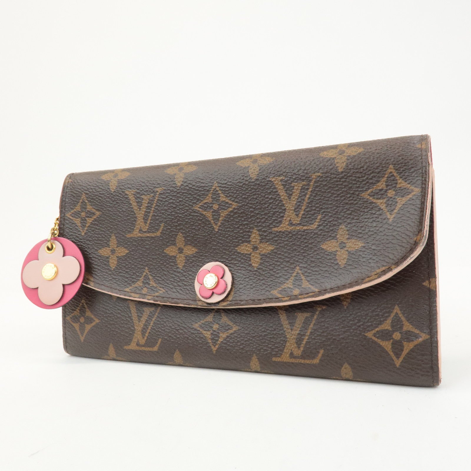 Louis Vuitton Monogram Portefeuille Emily Long Wallet M68313 Used