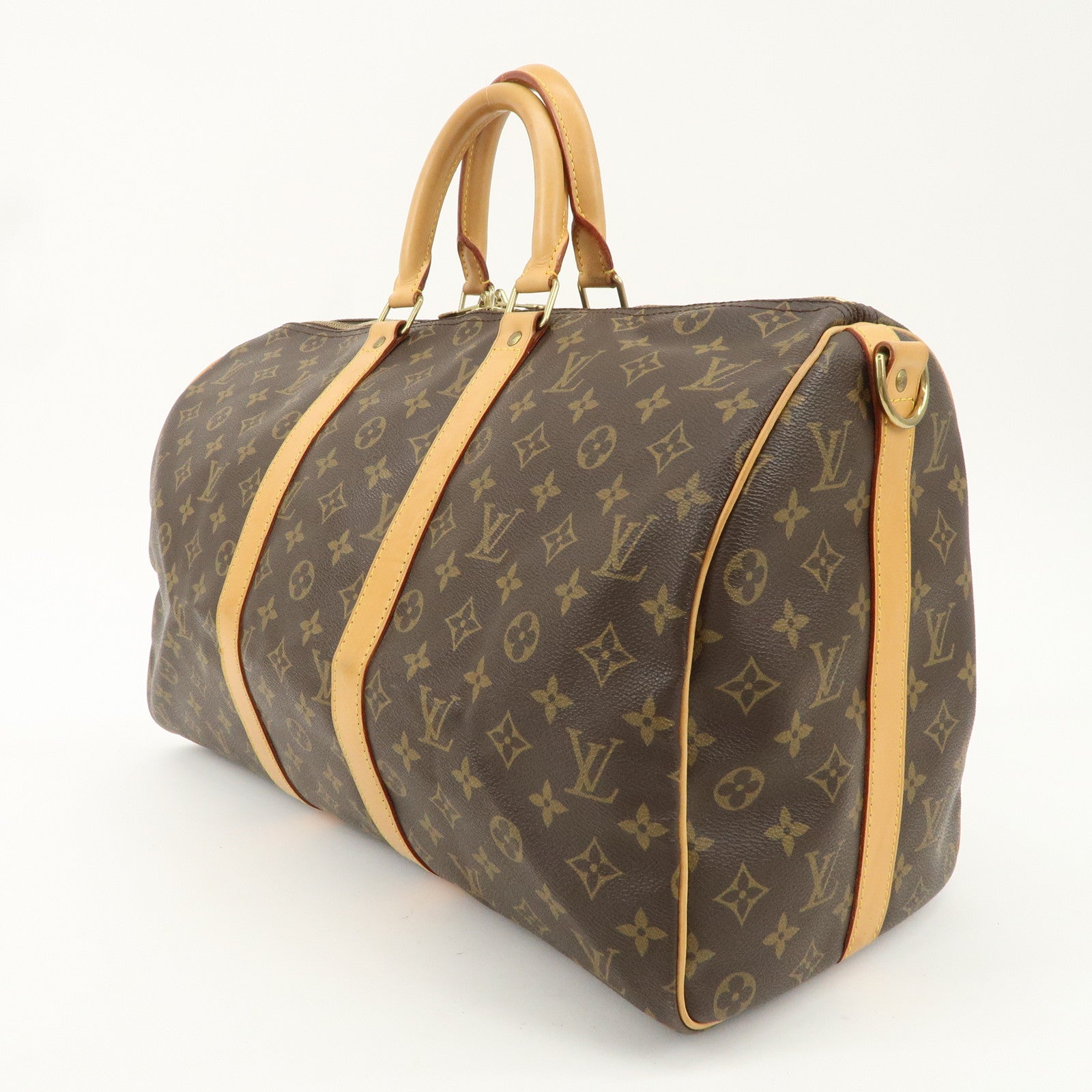 Louis Vuitton Monogram Keep All 45 Boston Bag M41418