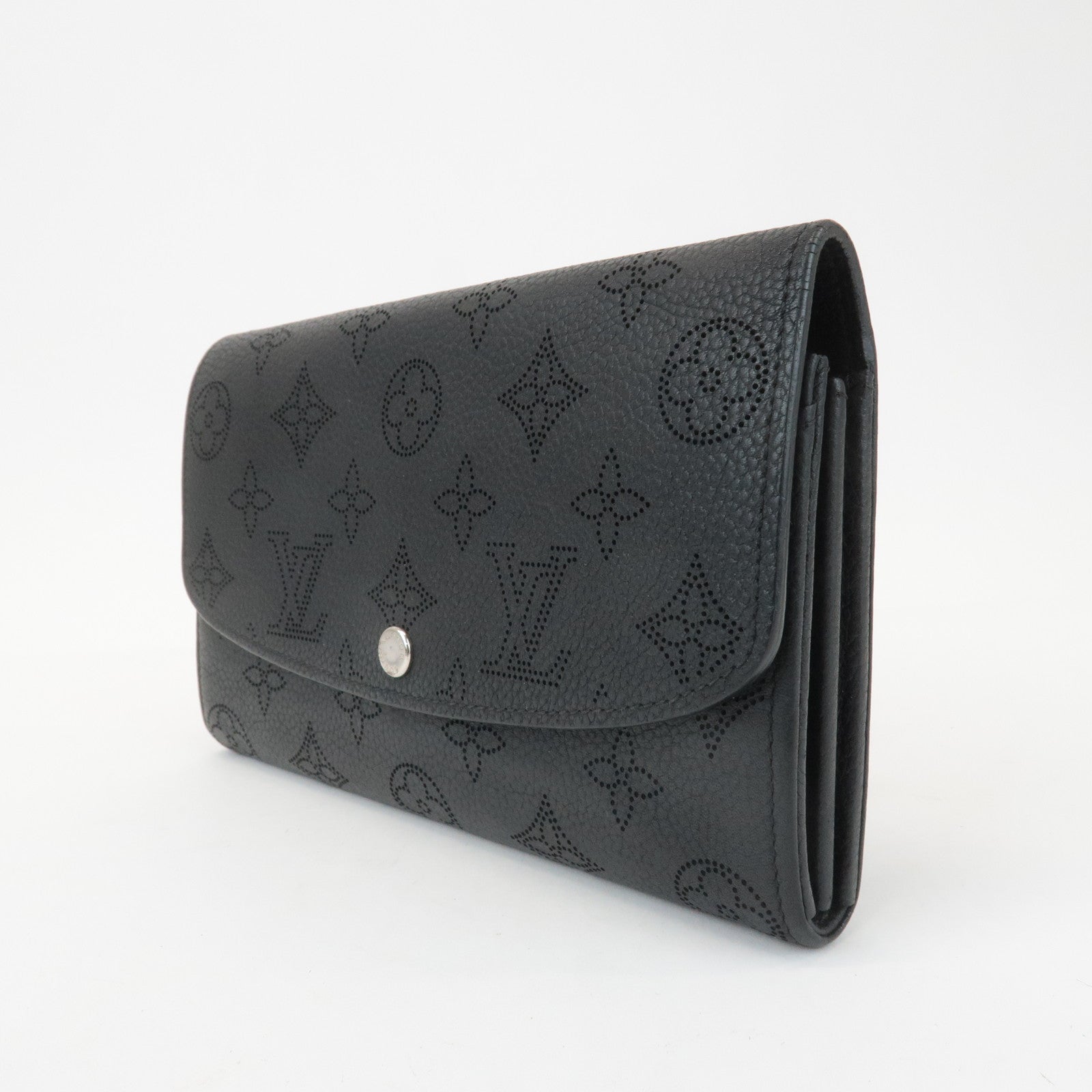 Louis Vuitton Monogram Mahina Portefeuilles Iris Wallet M60143 Used