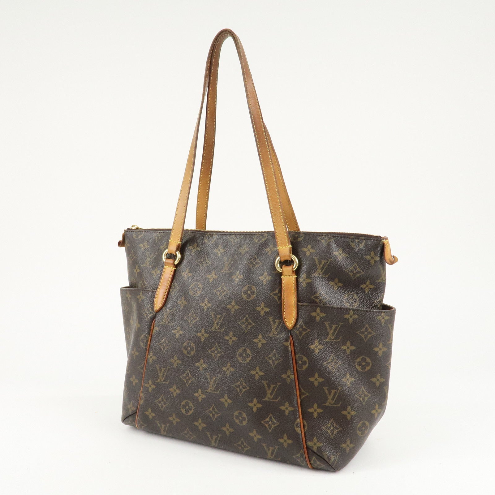 Louis Vuitton Monogram Totally MM Tote Bag Hand Bag M56689 Used