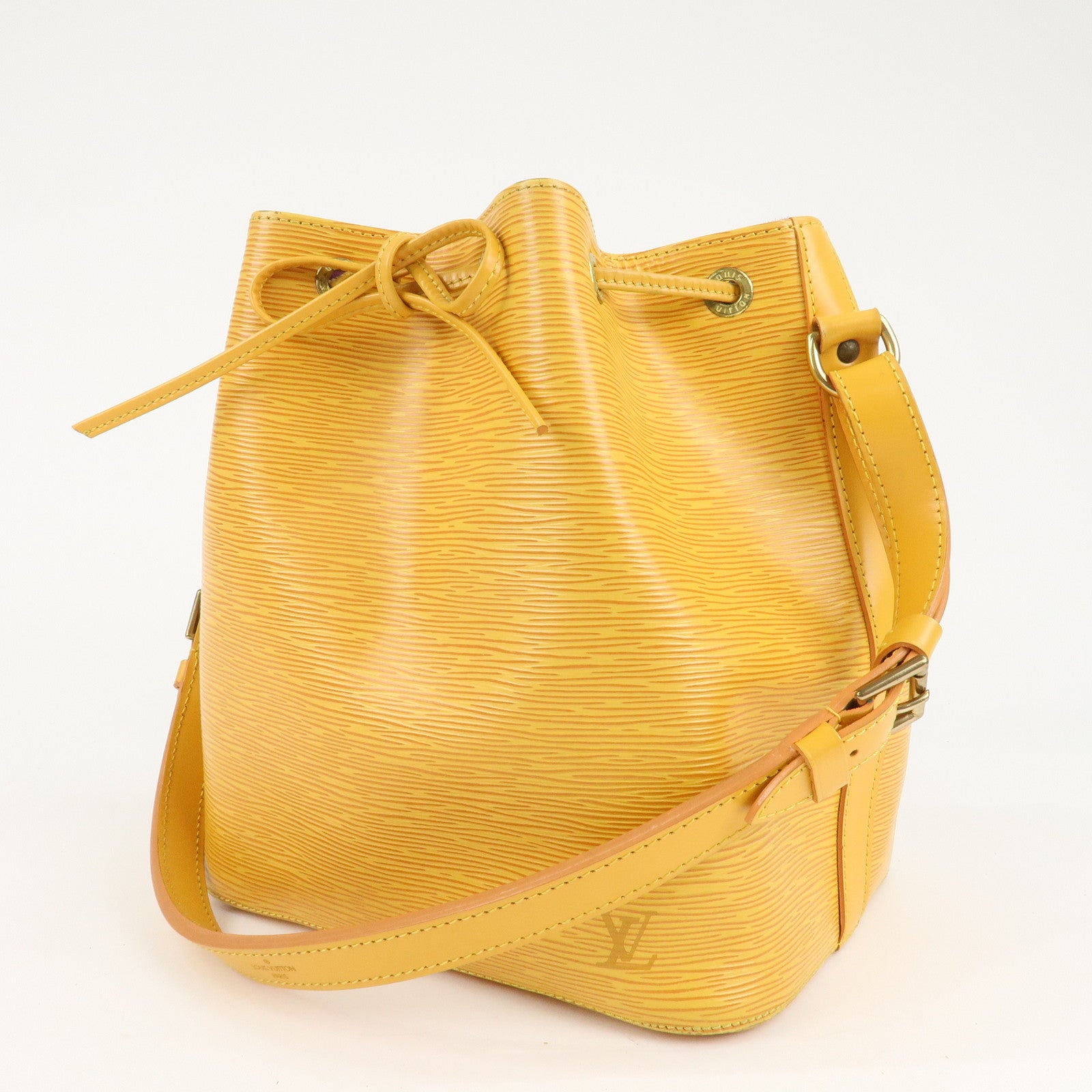 Louis Vuitton Epi Petit Noe Shoulder Bag Tassili Yellow M44109 Used