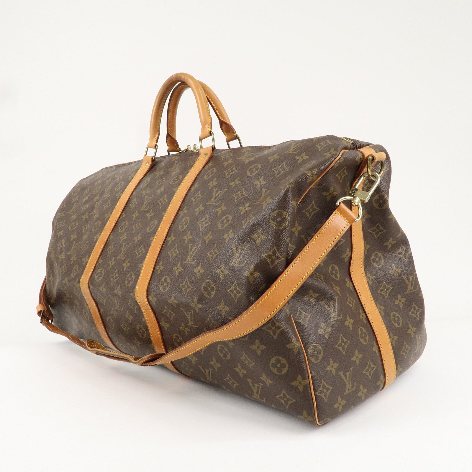 Louis Vuitton Monogram Keep All Bandouliere 60 Bag M414124