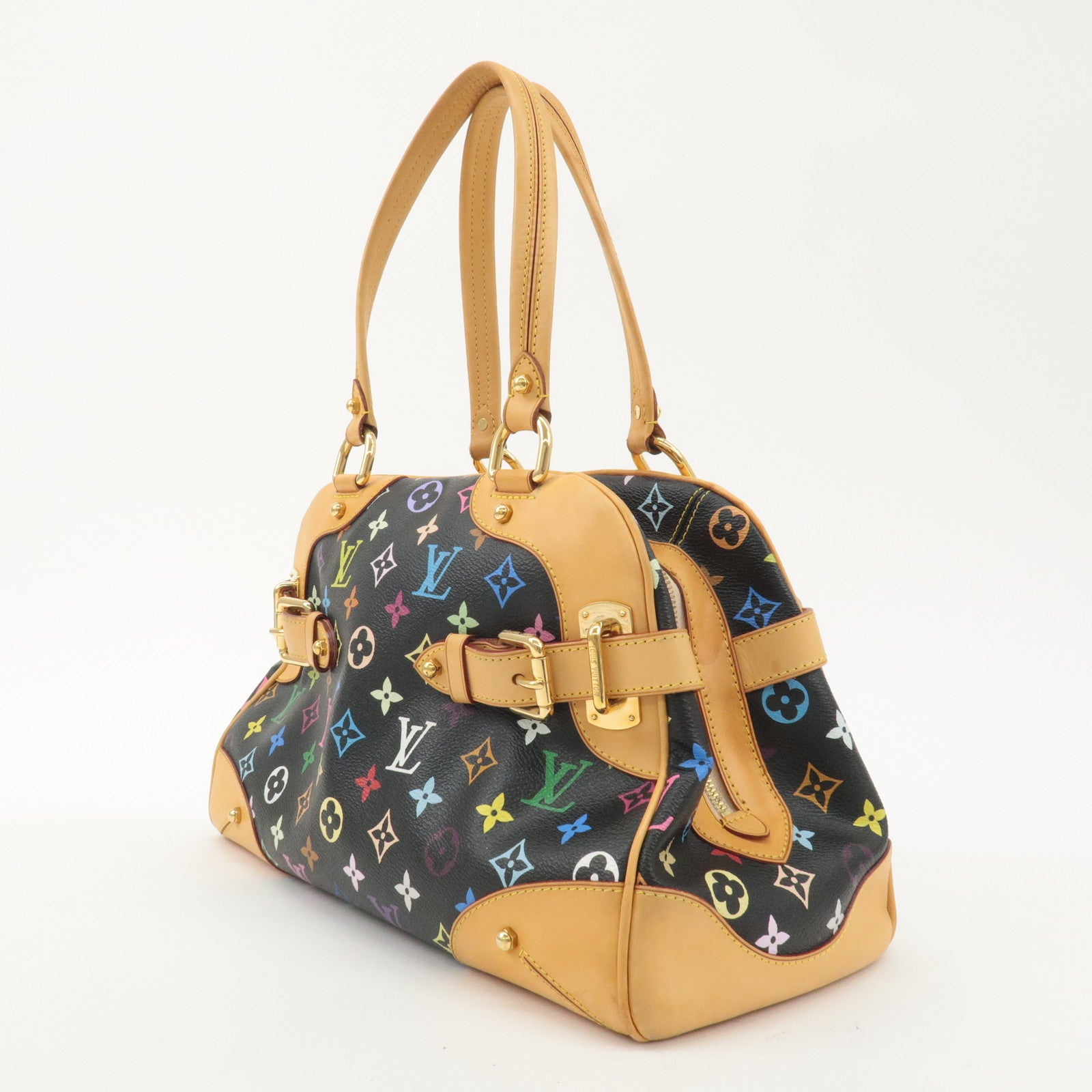 Louis Vuitton Monogram Multi Color Claudia Hand Bag M40194