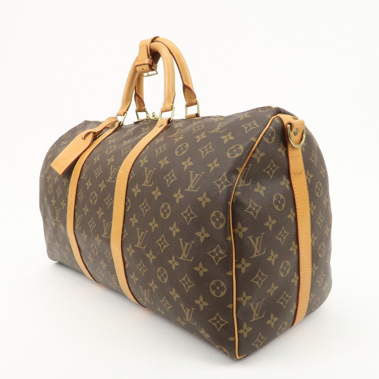 Louis Vuitton Monogram Keep All 50 Boston Bag M41416 Used