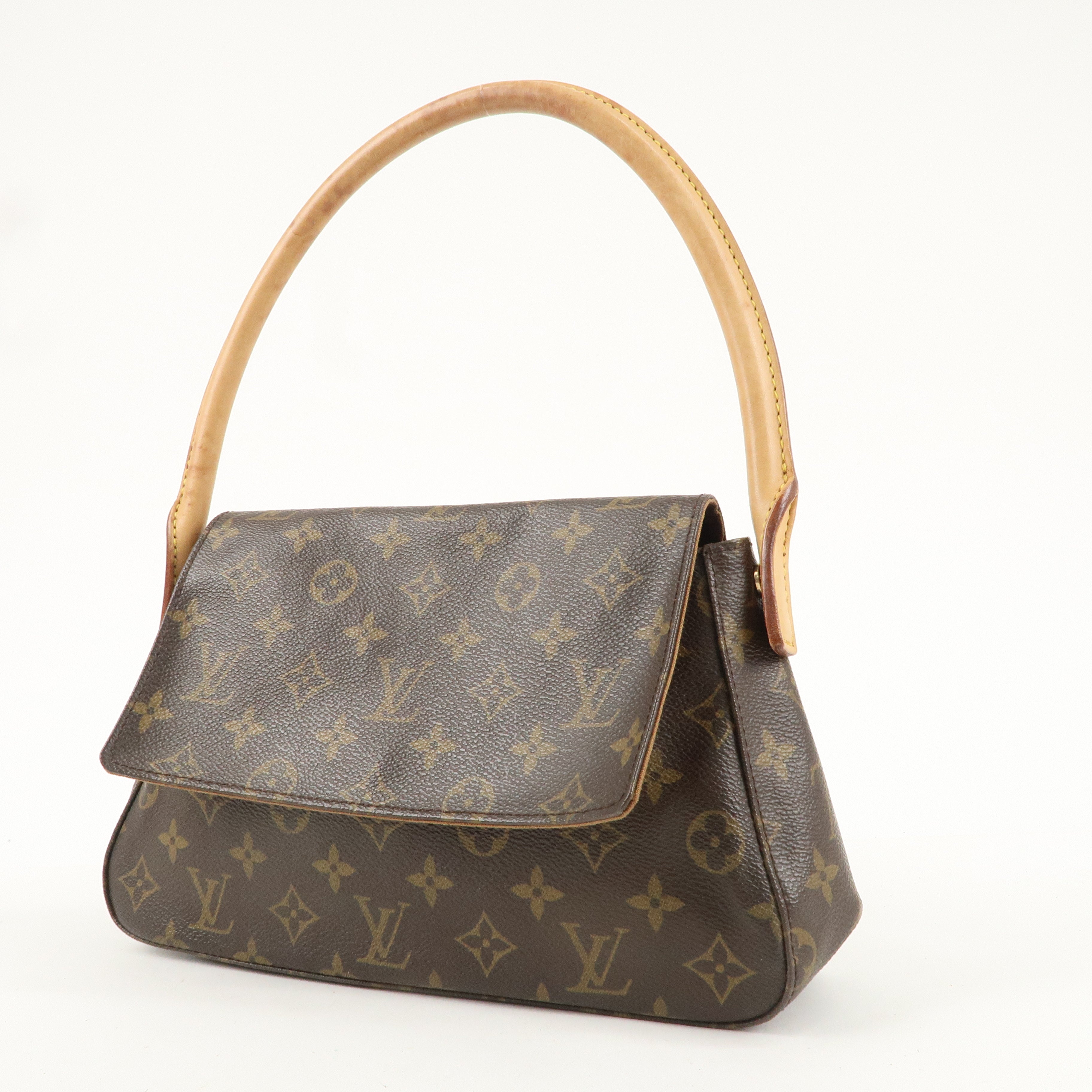 Louis Vuitton Monogram Mini Looping Shoulder Bag Hand Bag M51147