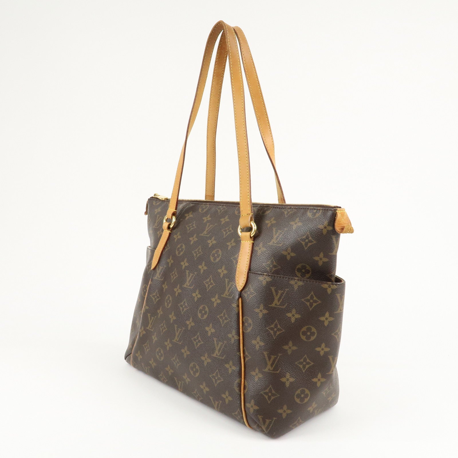 Louis Vuitton Monogram Totally MM Tote Bag Hand Bag M56689 Used