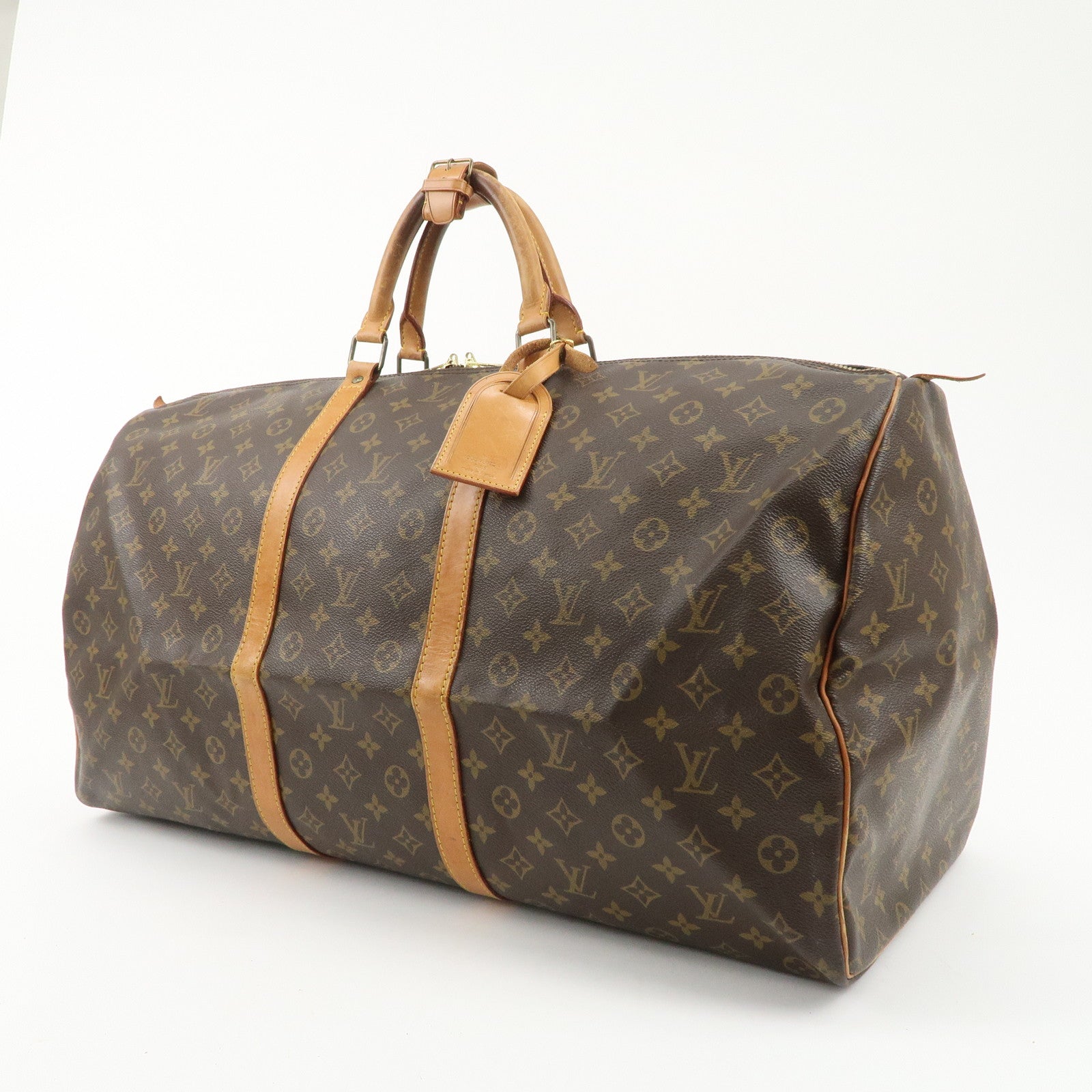 Louis Vuitton Monogram Keep All 60 Boston Bag M41422 Used