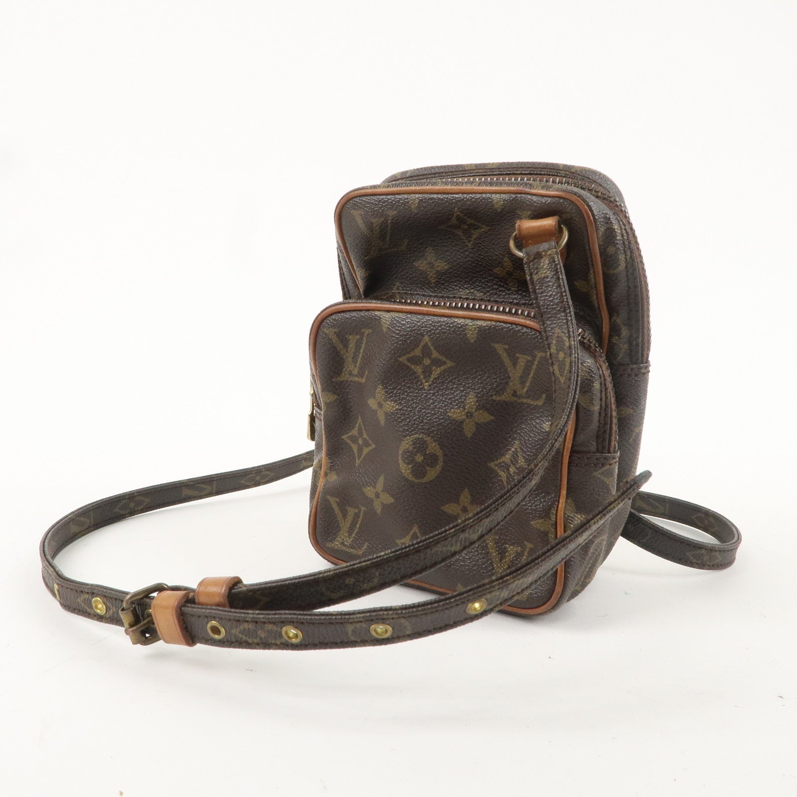 Louis Vuitton Monogram Mini Amazone Shoulder Bag Brown M45238