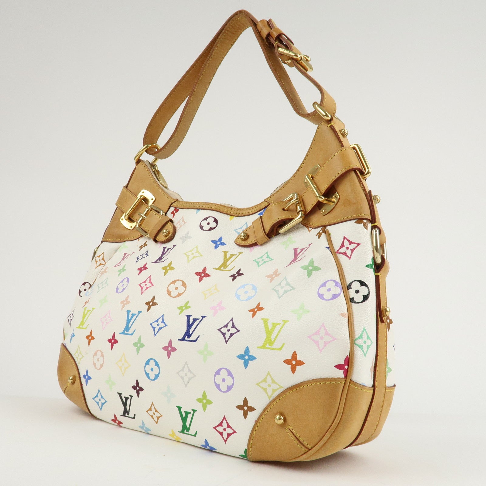 Louis Vuitton Monogram Multicolor Greta Shoulder Bag M40195 Used