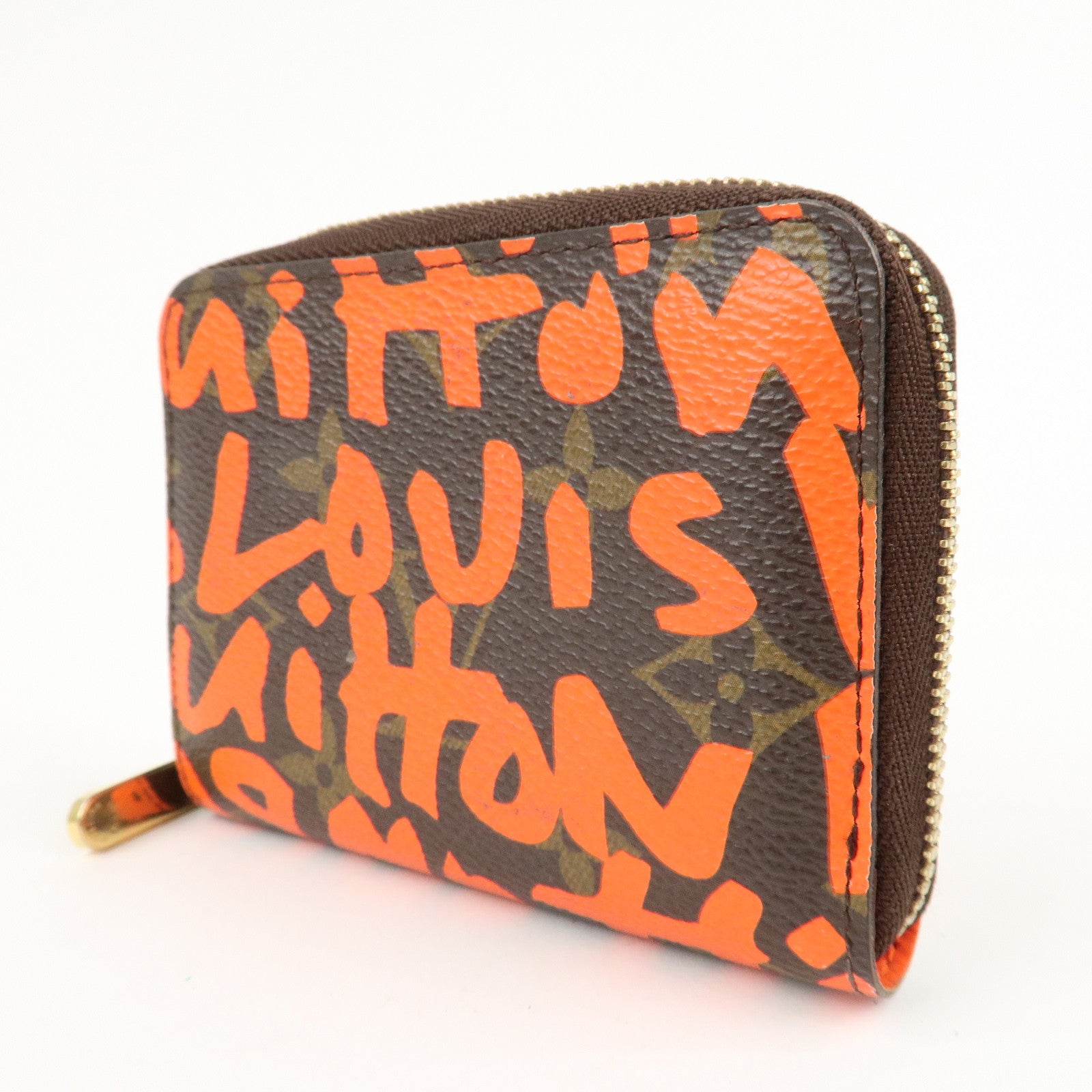 Louis Vuitton Monogram Graffiti Zippy Coin Purse M93708 Used