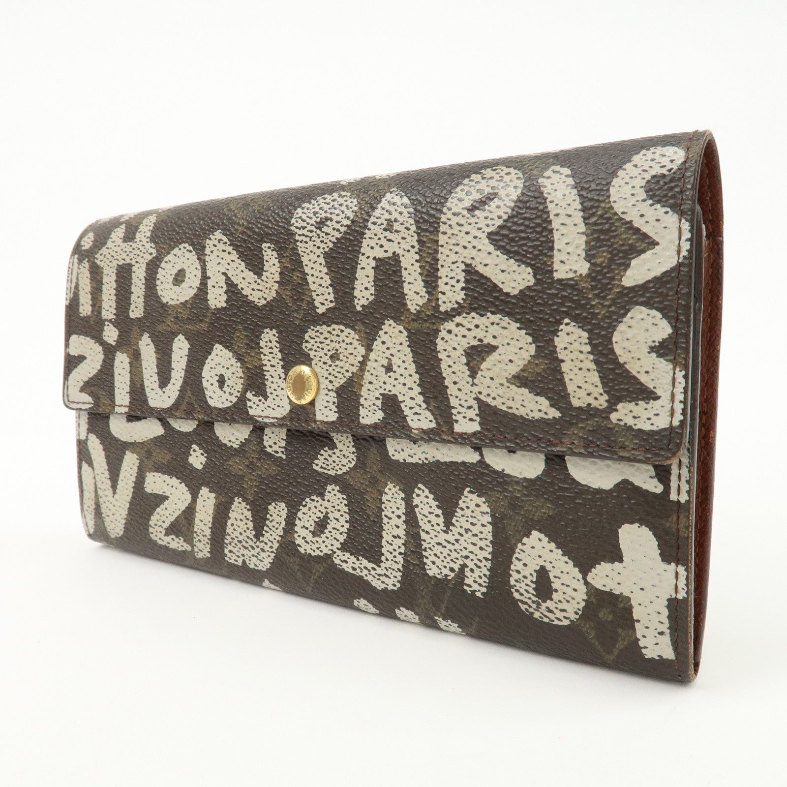 Louis Vuitton Monogram Graffiti Portefeuille Sarah M92189 Used