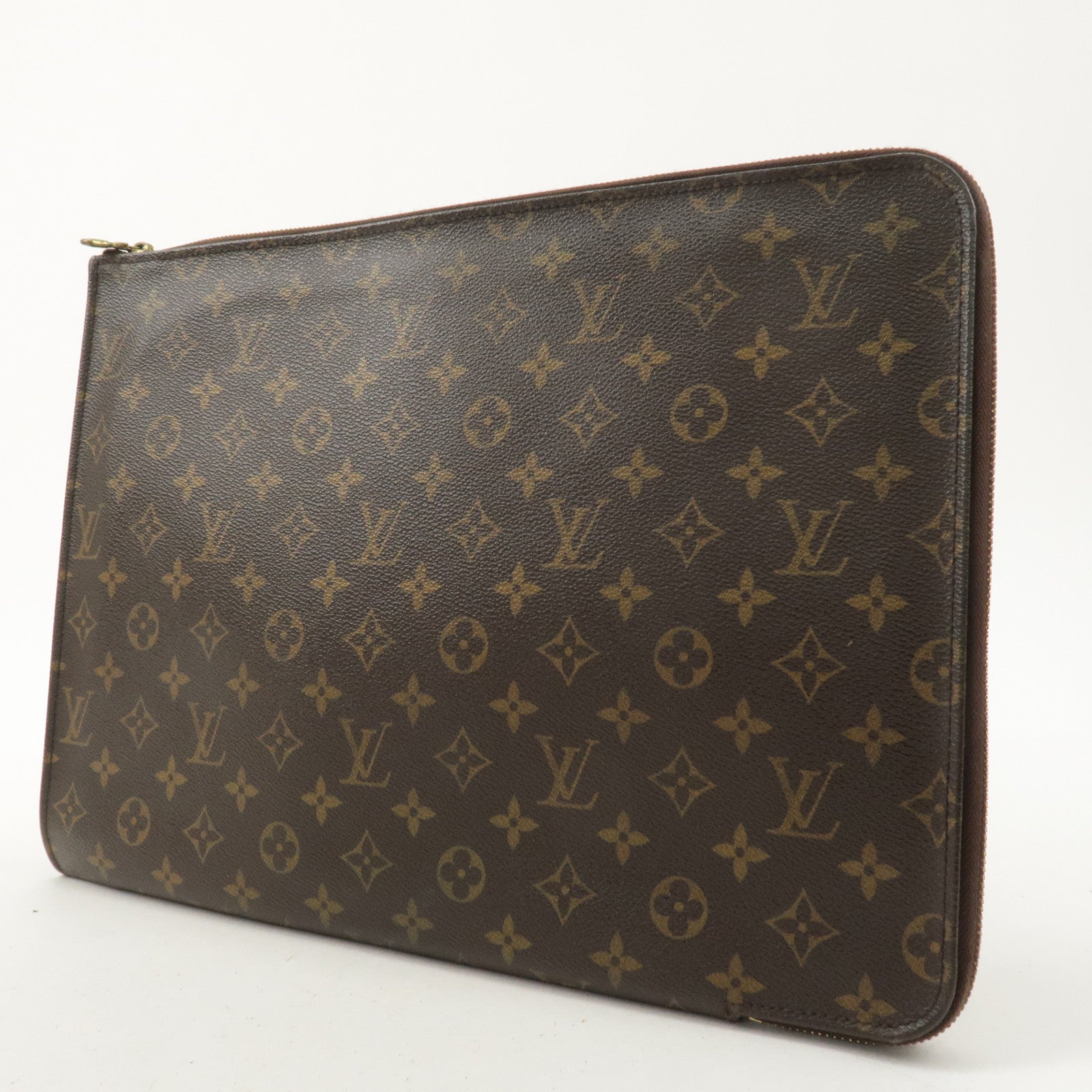 Louis Vuitton Monogram Posh Documents Clutch Bag M53456