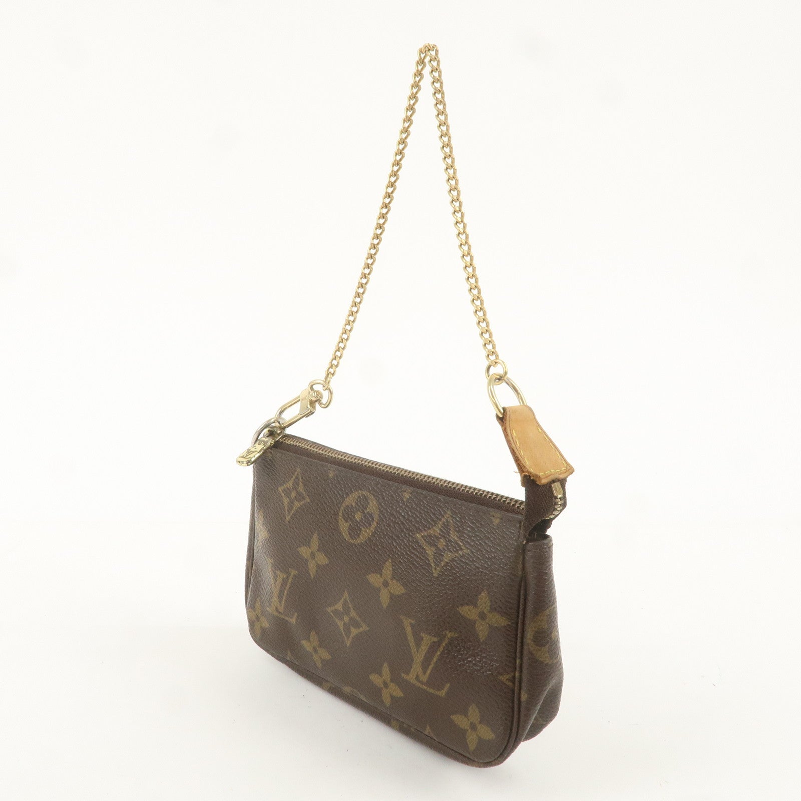 Louis Vuitton Monogram Mini Pochette Accessoires Pouch M58009