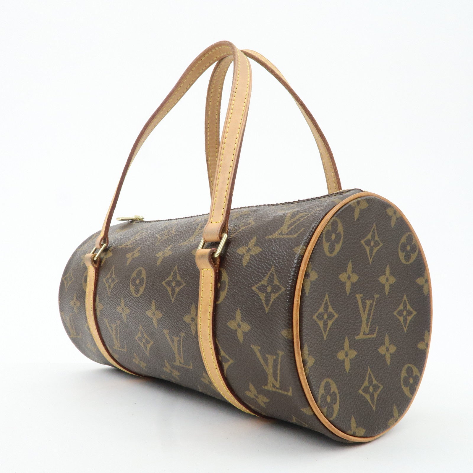 Louis Vuitton Monogram Papillon 26 Hand Bag New Style M51385 Used