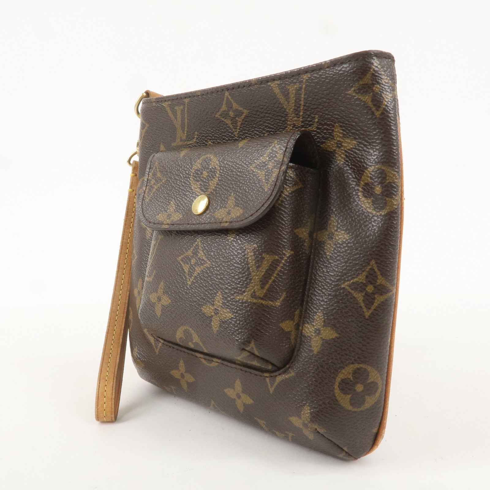 Louis Vuitton Monogram Partition Pouch Clutch Bag M51901