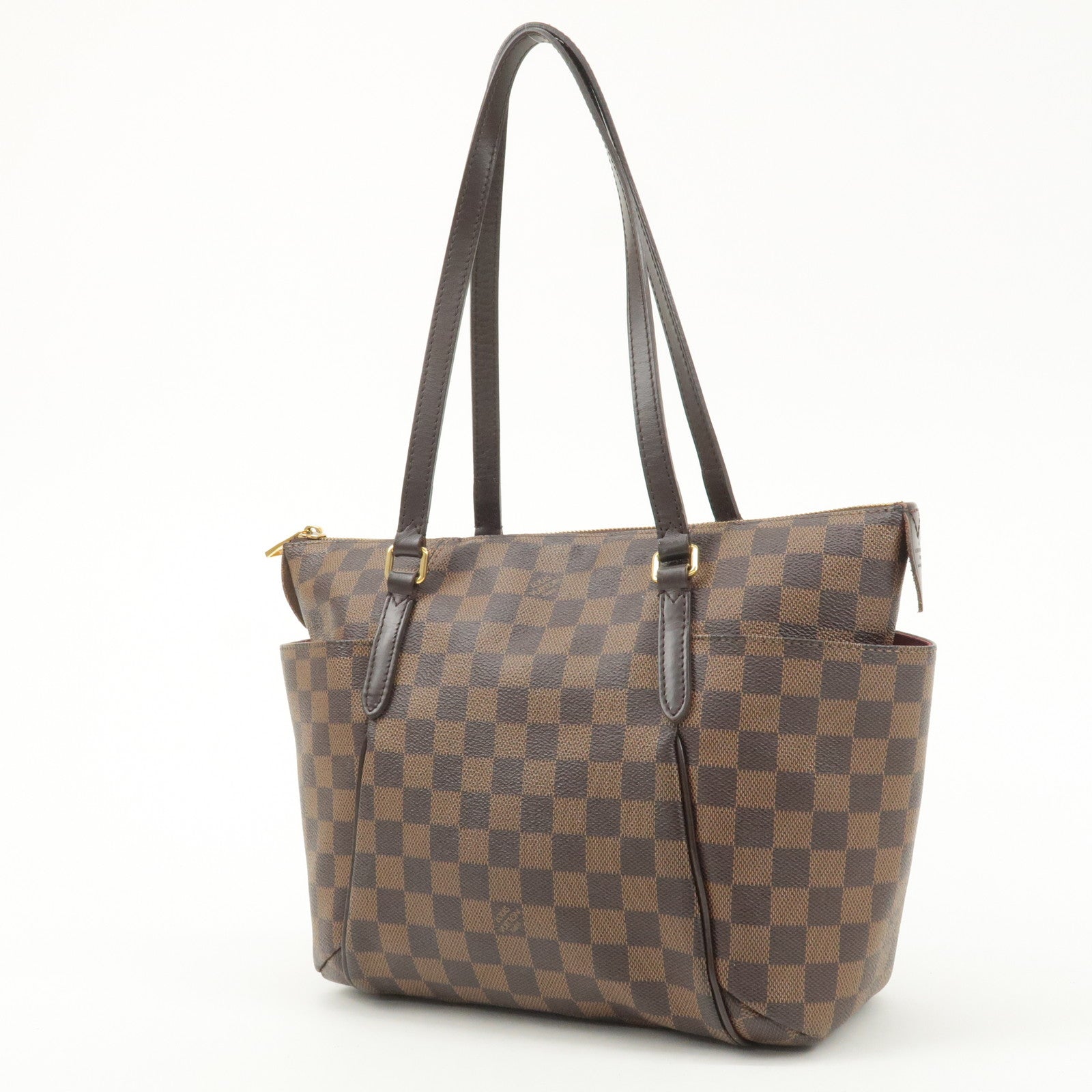 Louis Vuitton Damier Totally PM Tote Bag Brown N41282