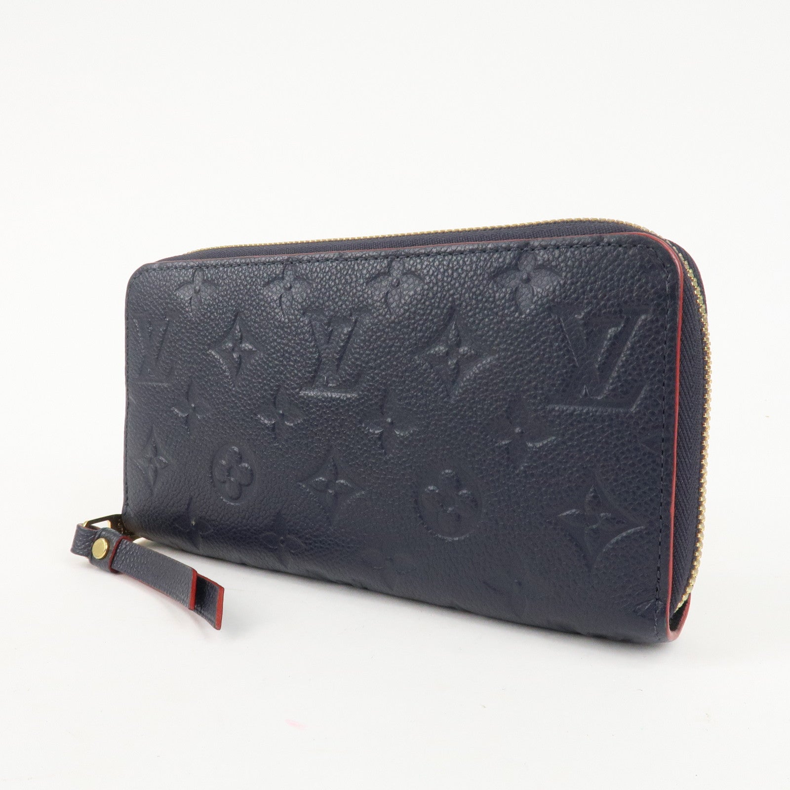 Louis Vuitton Monogram Empreinte Zippy Wallet Long Wallet M62121 Used