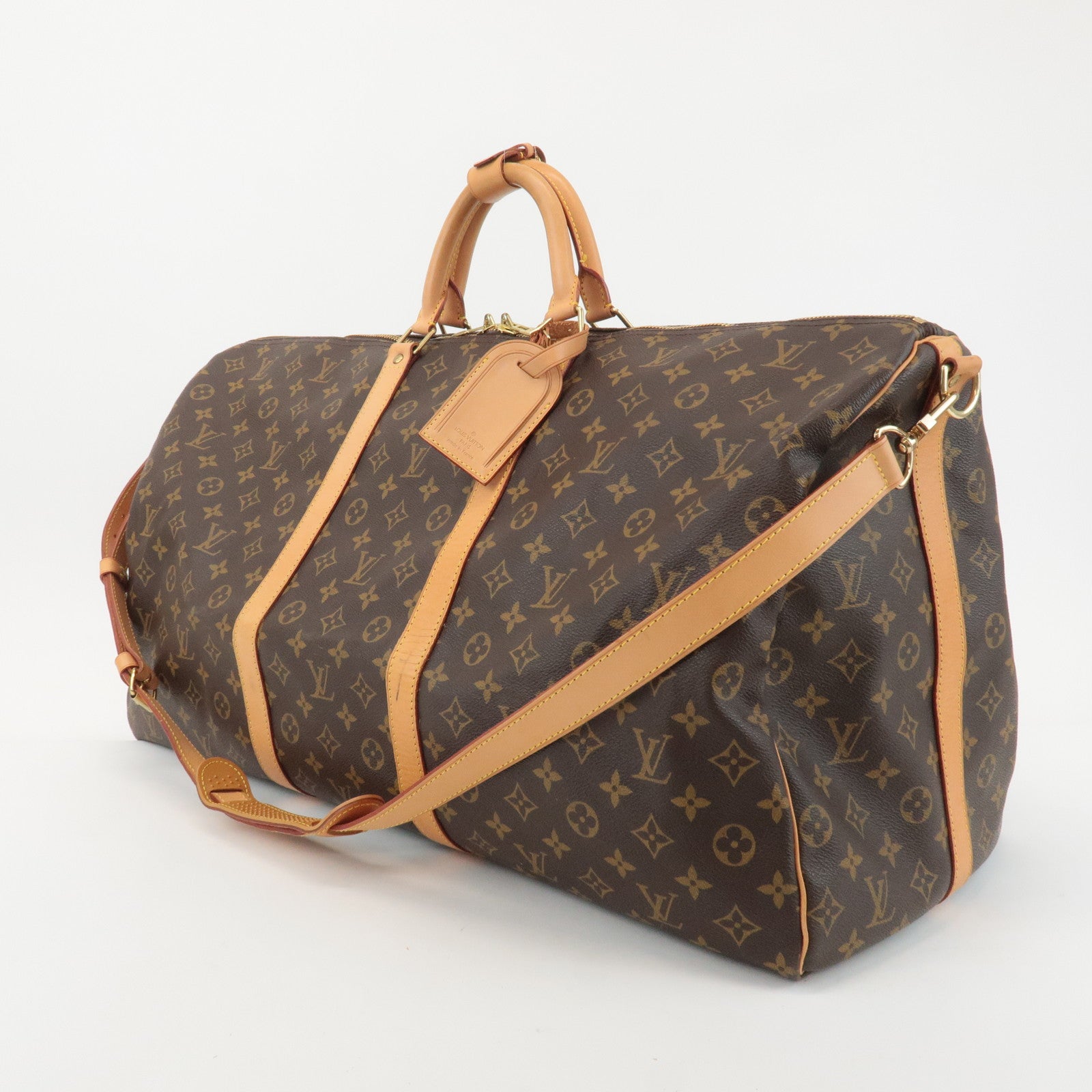 Louis Vuitton Monogram Keep All Bandouliere 60 Bag M41412