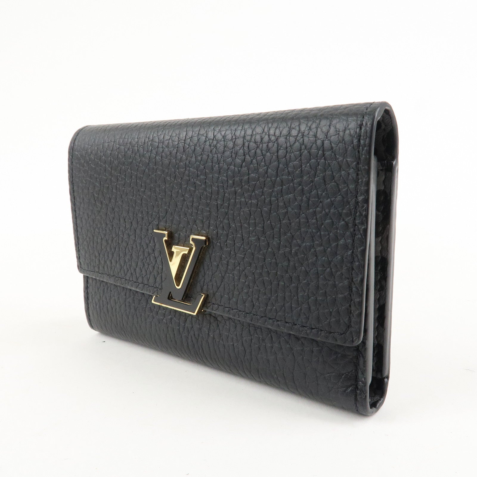 Louis Vuitton Portefeuille Capucines Compact Wallet M80795 Used