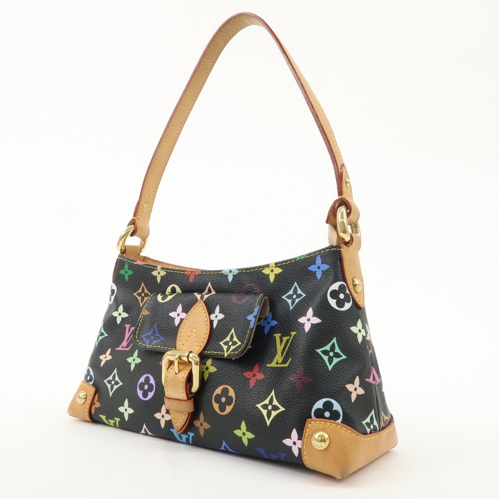 Louis Vuitton Monogram Multi Color Eliza Shoulder Bag M40099 Used