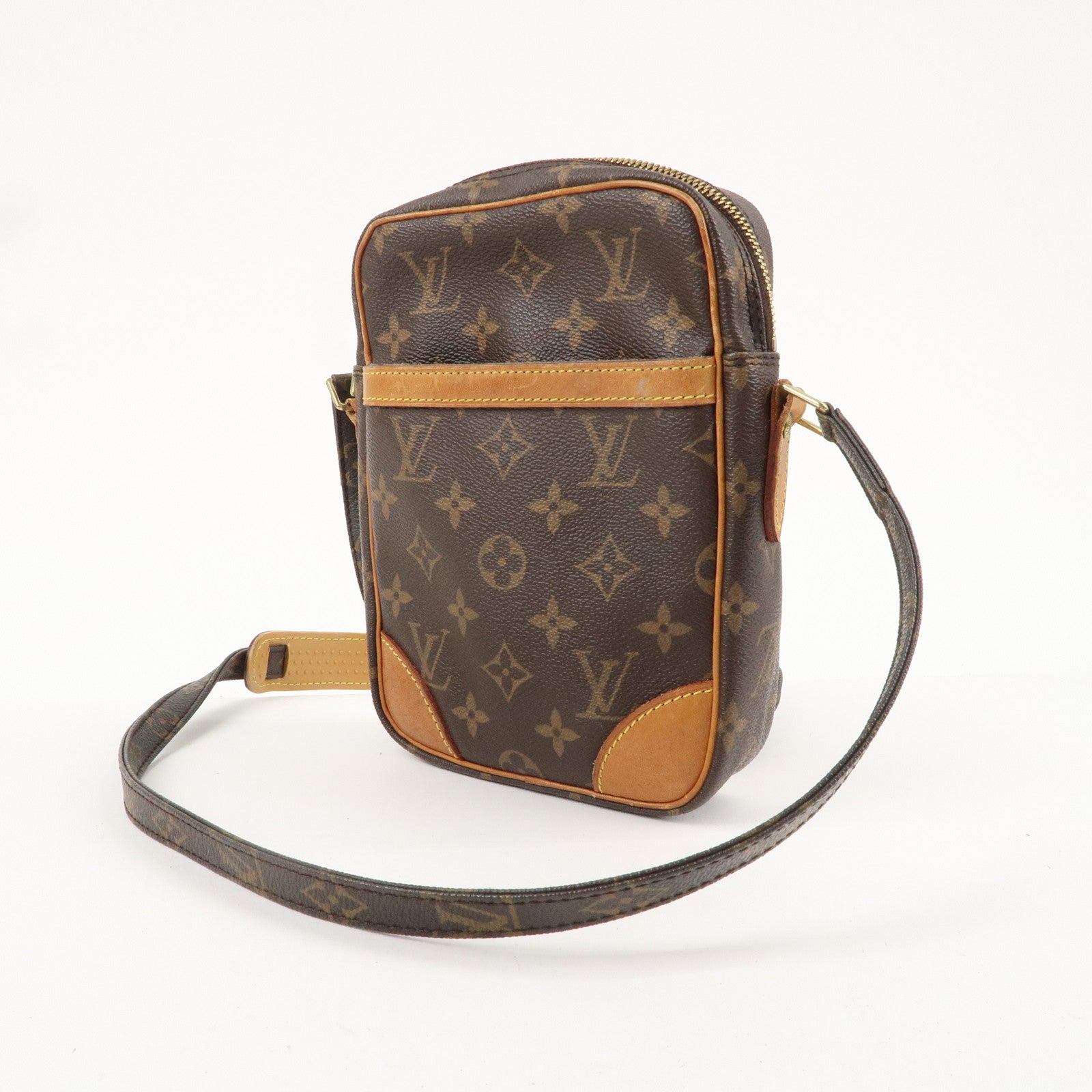 Louis Vuitton Monogram Danube Shoulder Bag Brown M45266