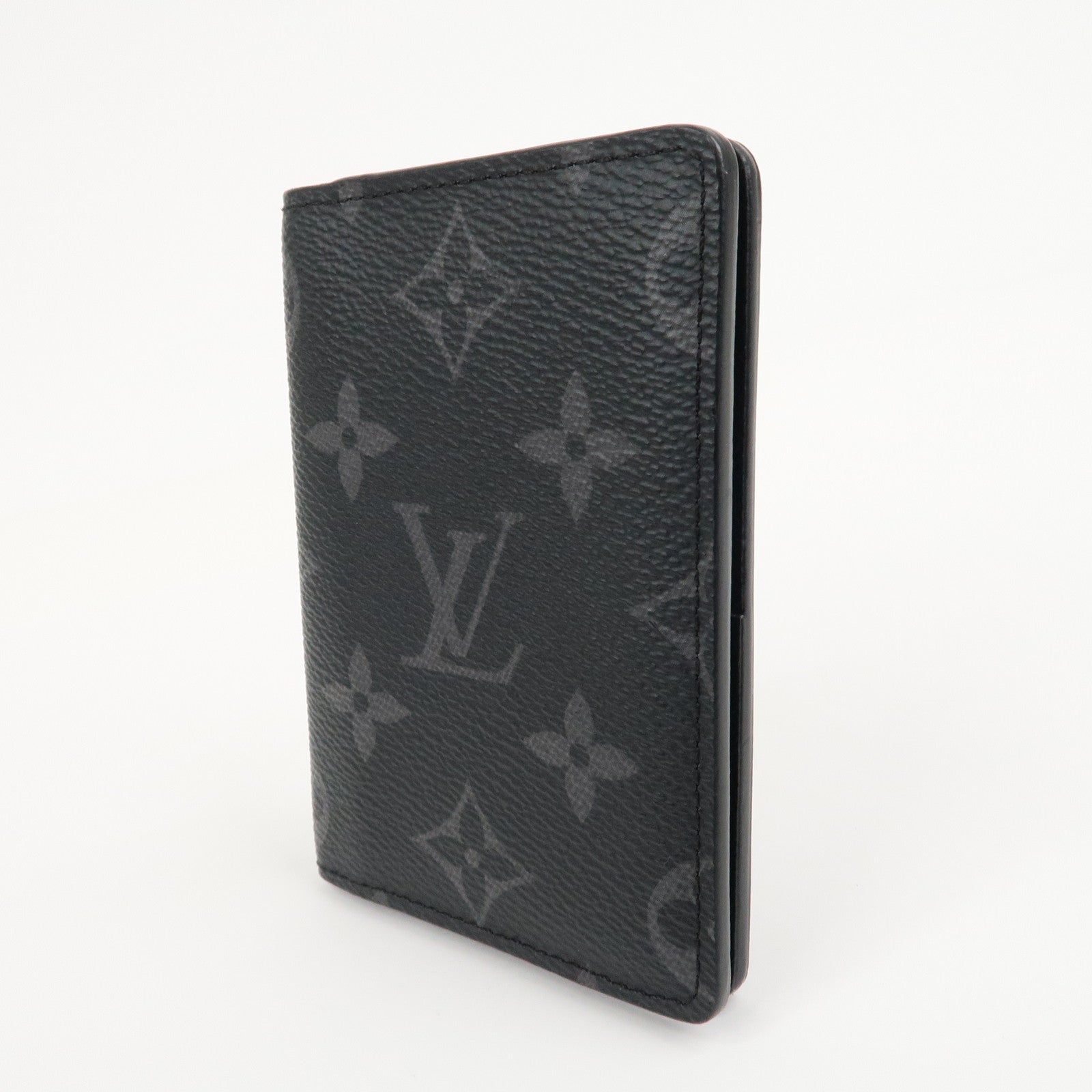 Louis Vuitton Monogram Eclipse Organizer Du Posh Card Case M61696 Used