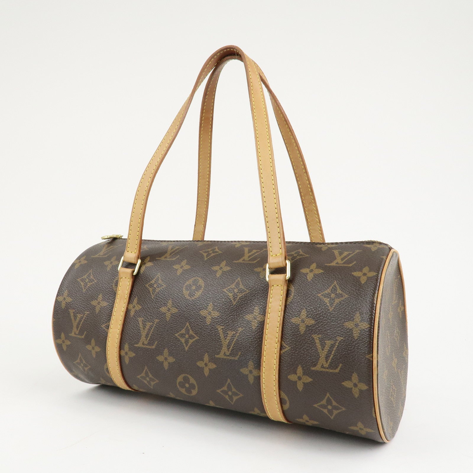 Louis Vuitton Monogram Papillon 30 Hand Bag New Style M51385 Used