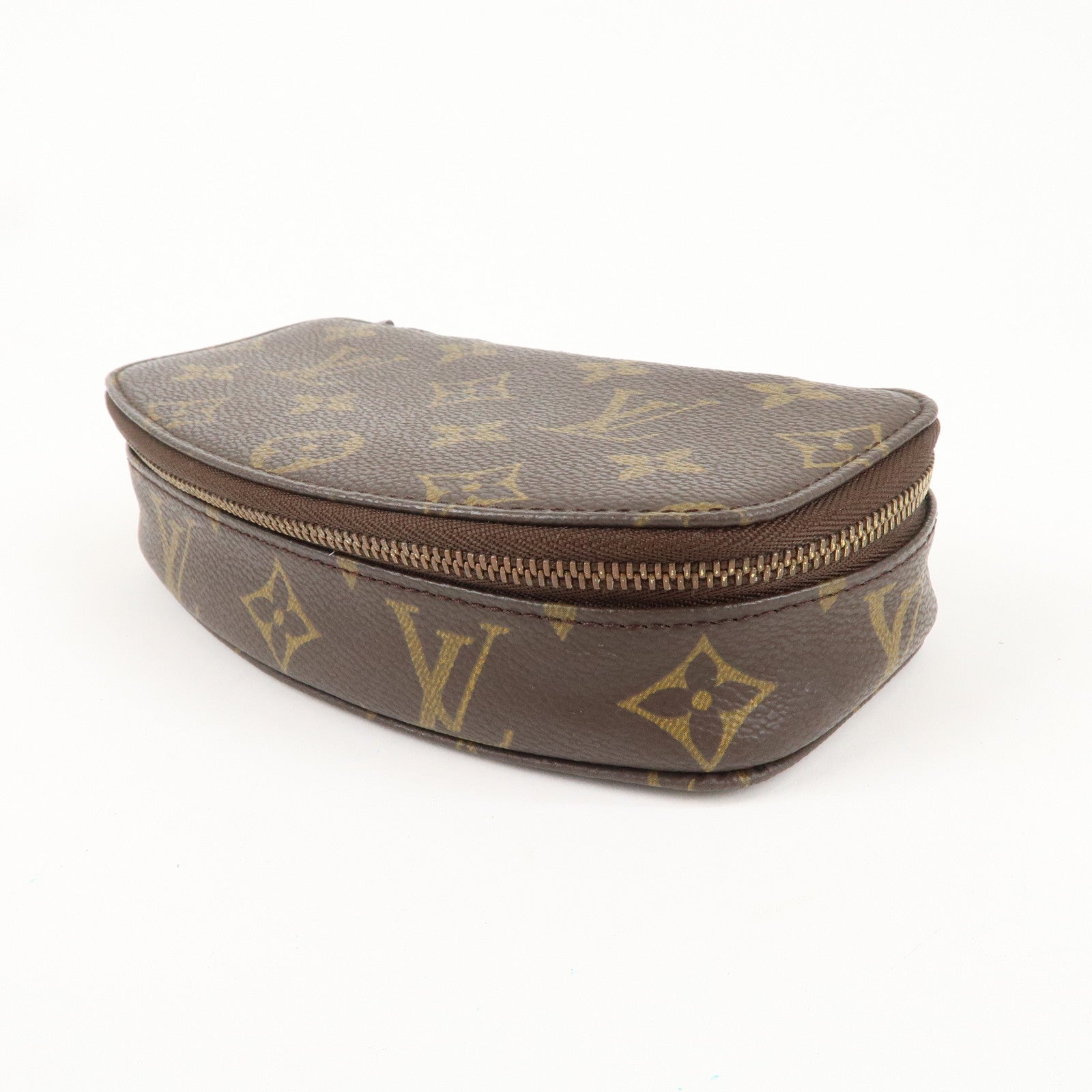 Louis Vuitton Monogram Posh Monte Carlo Pouch Brown M47352