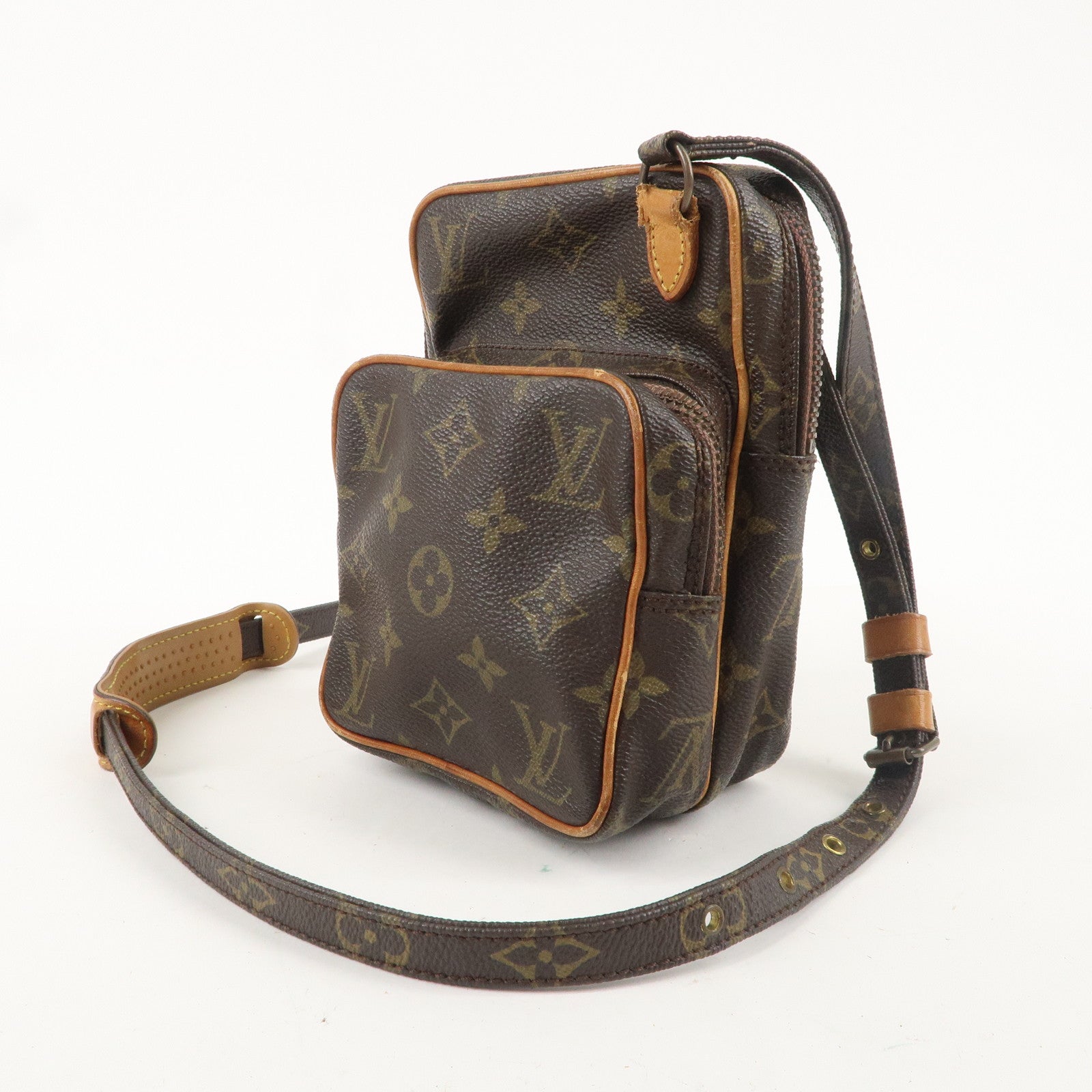 Louis Vuitton Monogram Mini Amazone Shoulder Bag Brown M45238