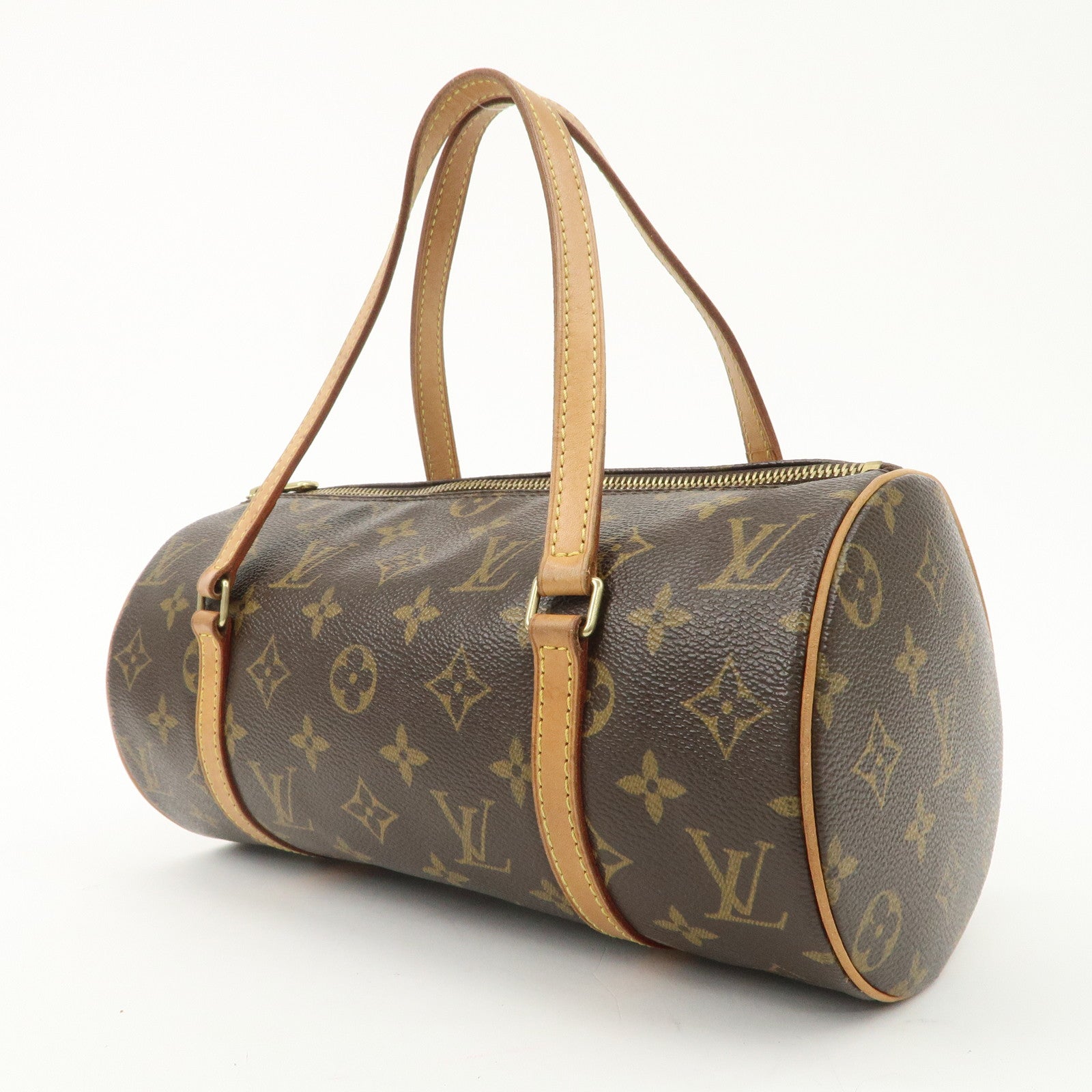 Louis Vuitton Monogram Papillon 26 Hand Bag Shoulder Bag M51386 Used