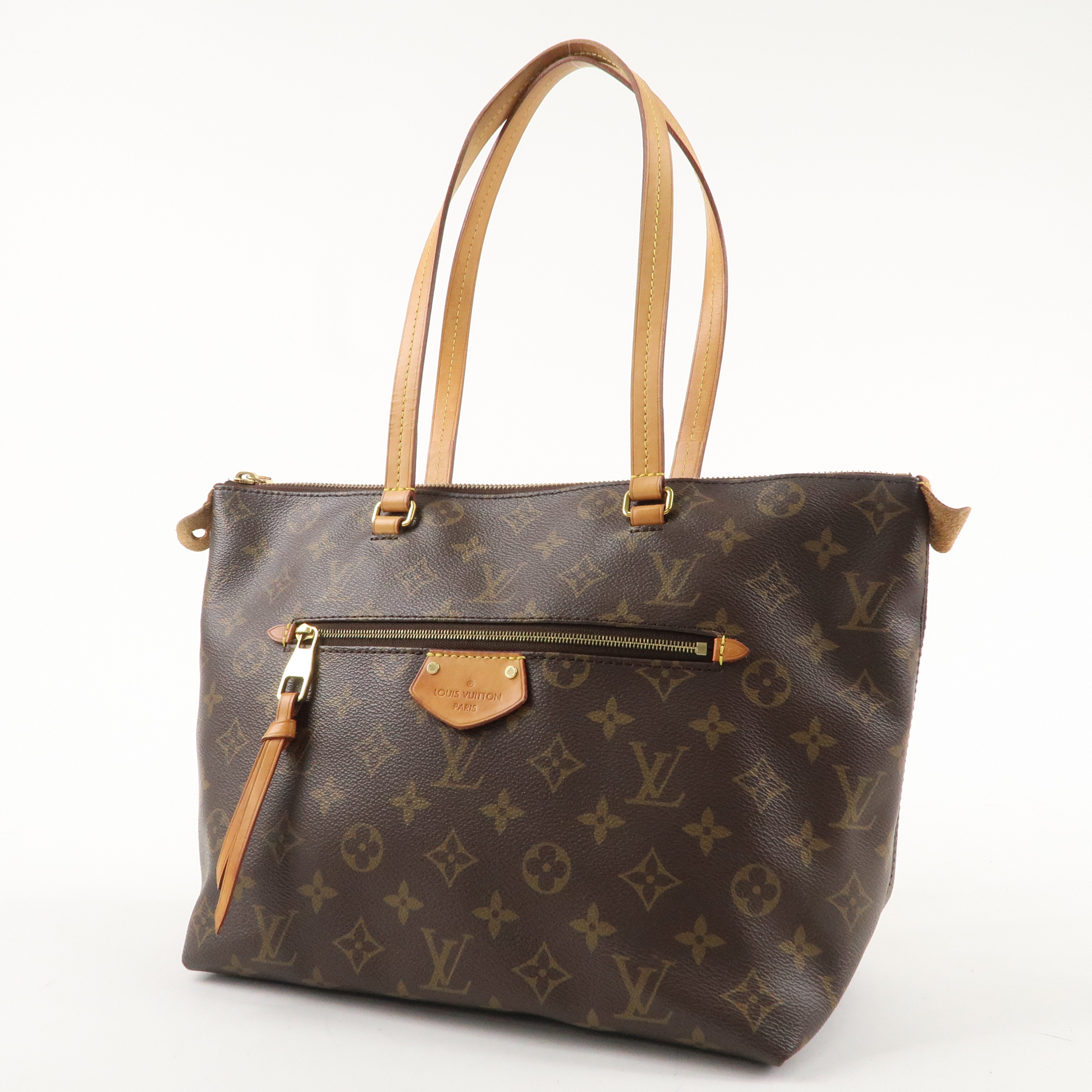 Louis Vuitton Monogram Iena PM Shoulder Bag Brown M42268