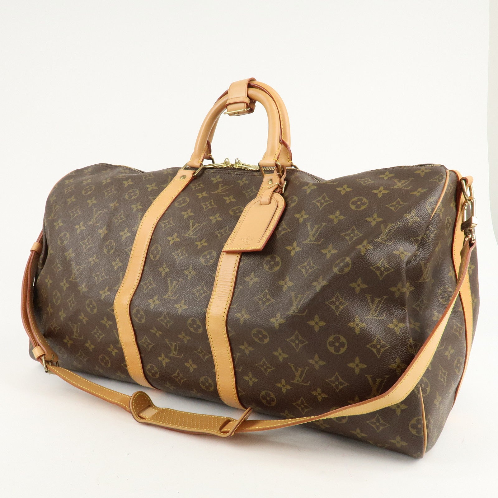 Louis Vuitton Monogram Keep All Bandouliere 55 Bag M41414 Used