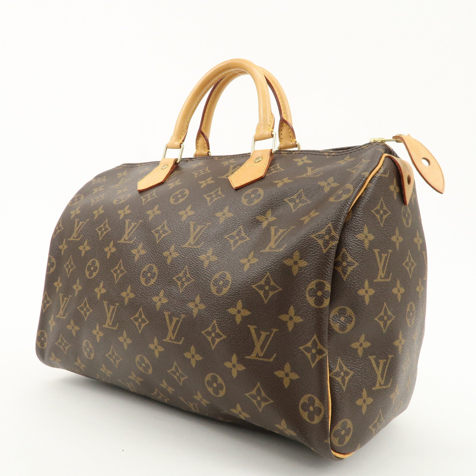 Louis Vuitton Monogram Speedy 35 Hand Bag Boston Bag M41524 Used