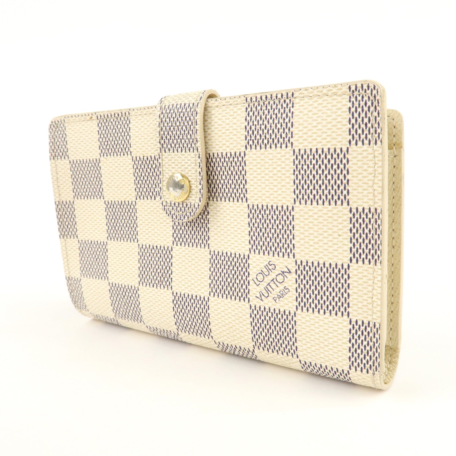 Louis Vuitton Damier Azur Portefeuille Viennois Wallet N61676 Used