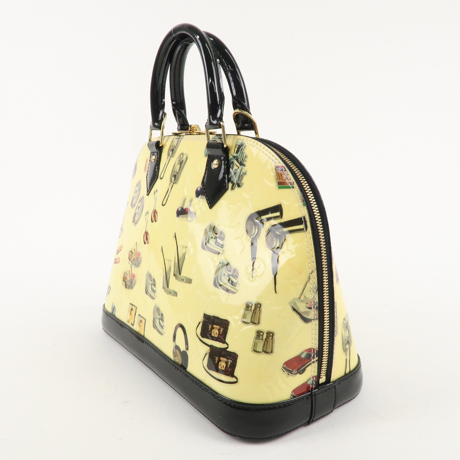 Louis Vuitton Monogram Vernis Sticker Collection Alma PM M50466