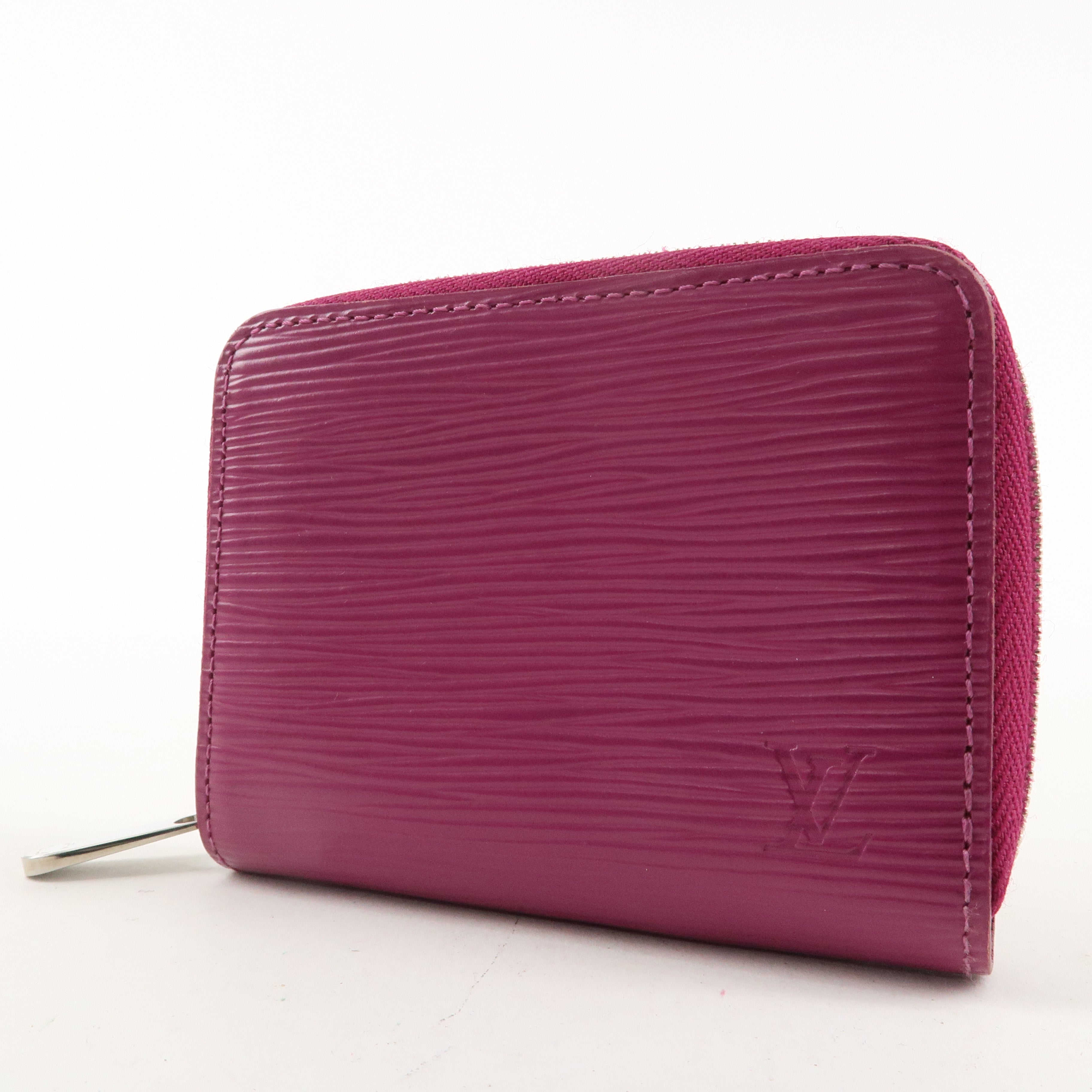 Louis Vuitton Epi Zippy Coin Purse Coin Case Fuchsia M60383