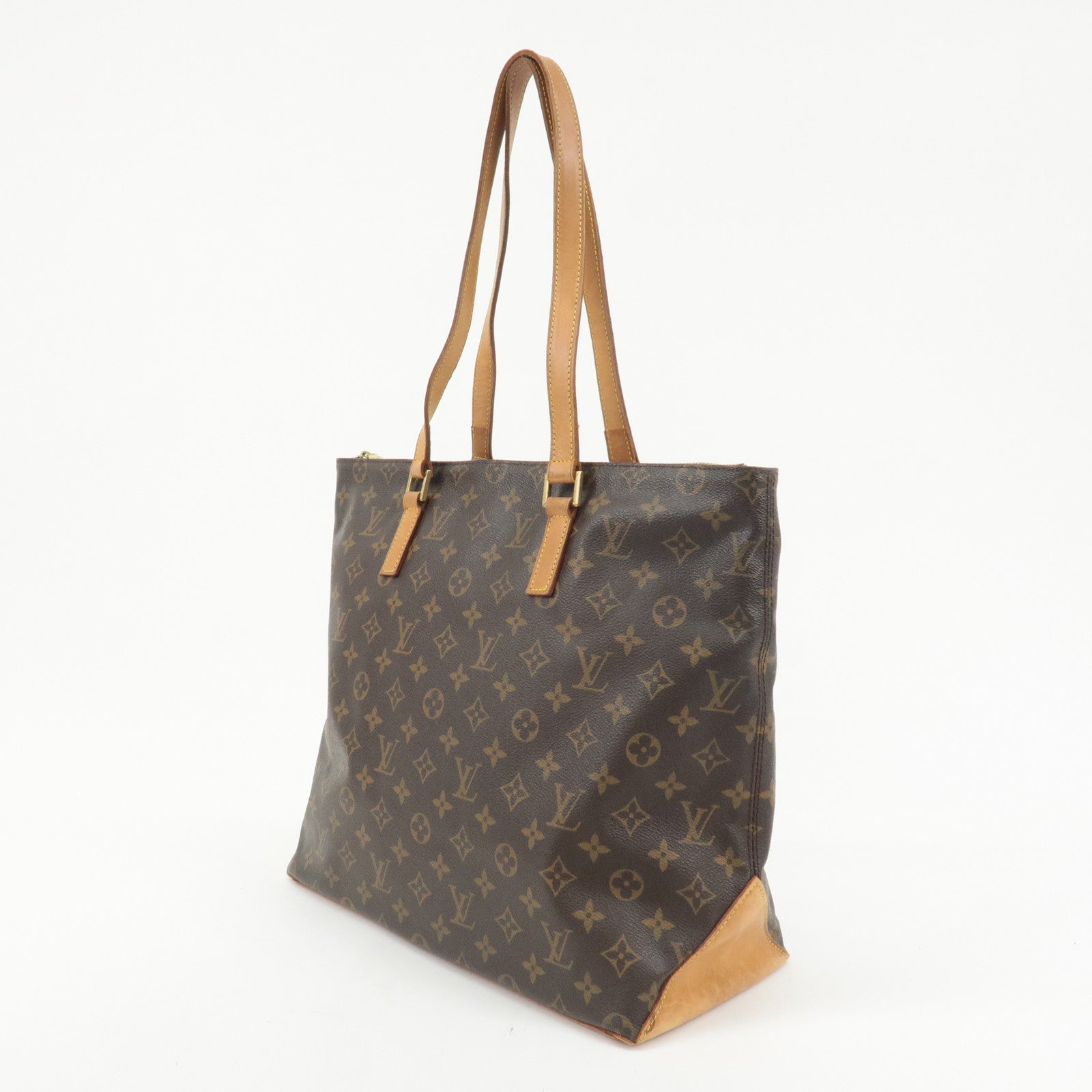 Louis Vuitton Monogram Cabas Mezzo Tote Bag M51151 Used