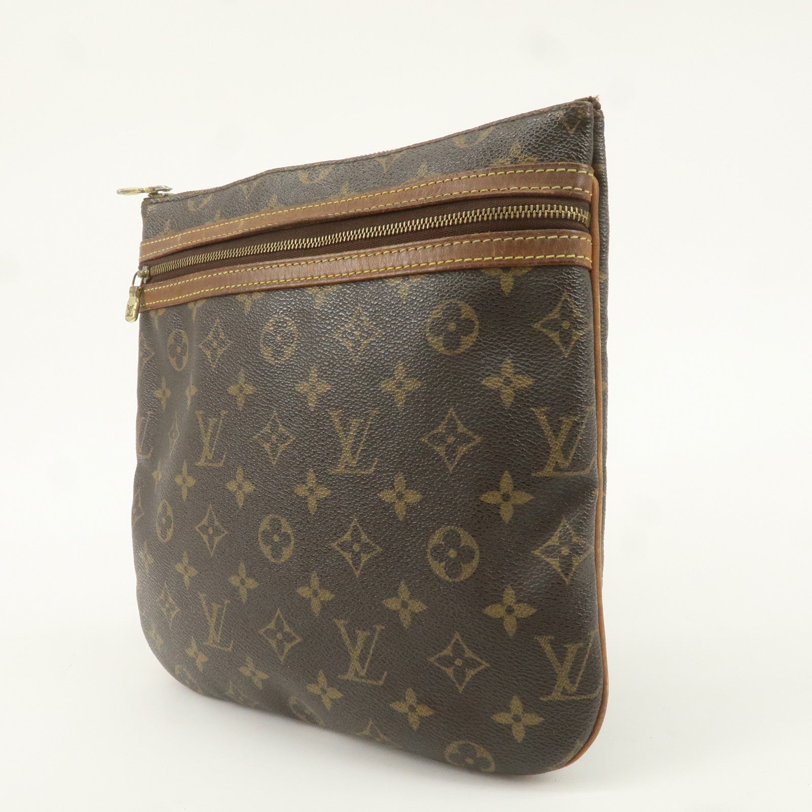 Louis Vuitton Monogram Pochette Bosphore Shoulder Bag M40044