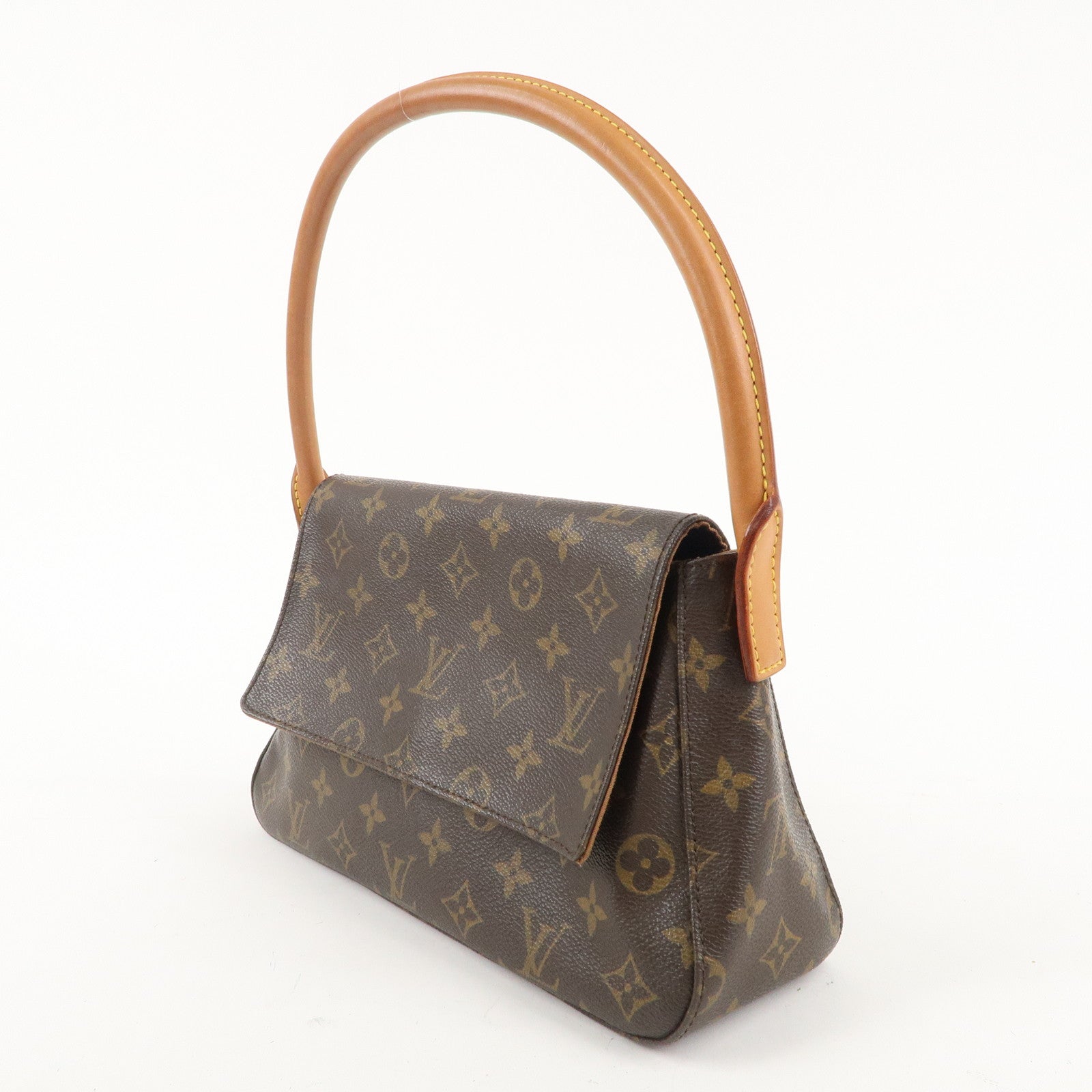 Louis Vuitton Monogram Mini Looping Shoulder Bag Hand Bag M51147