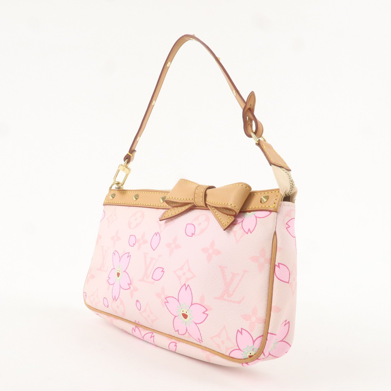 Louis Vuitton Cherry Blossom Pochette Accessoires M92007 Pink