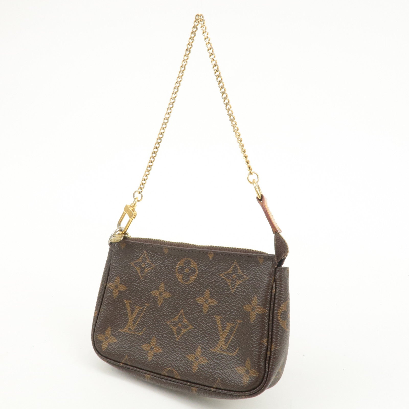 Louis Vuitton Monogram Mini Pochette Accessoires Pouch M58009