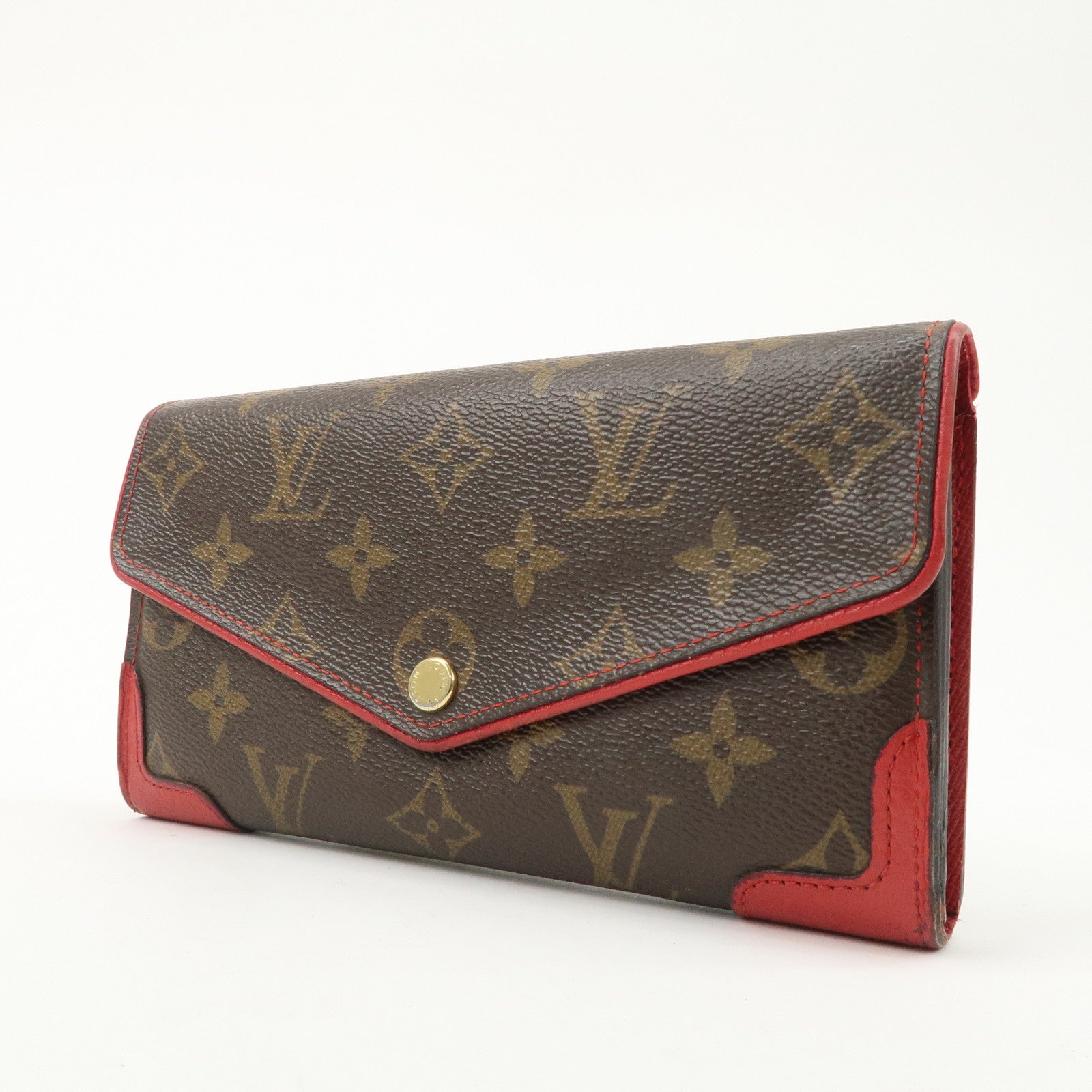 Louis Vuitton Monogram Portefeuille Sarah Retiro Wallet M61184