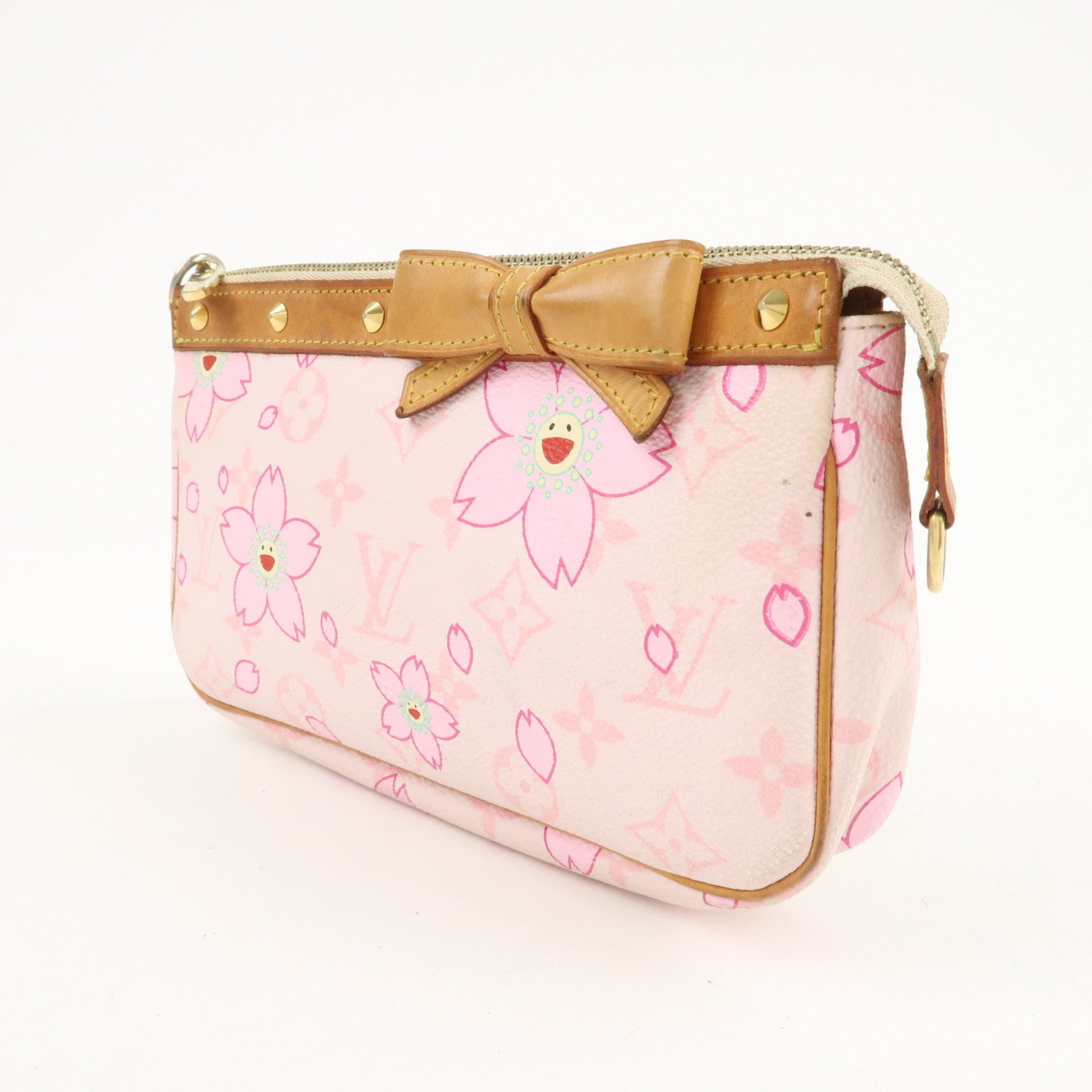 Louis Vuitton Cherry Blossom Pochette Accessoires Pink M92007 Used