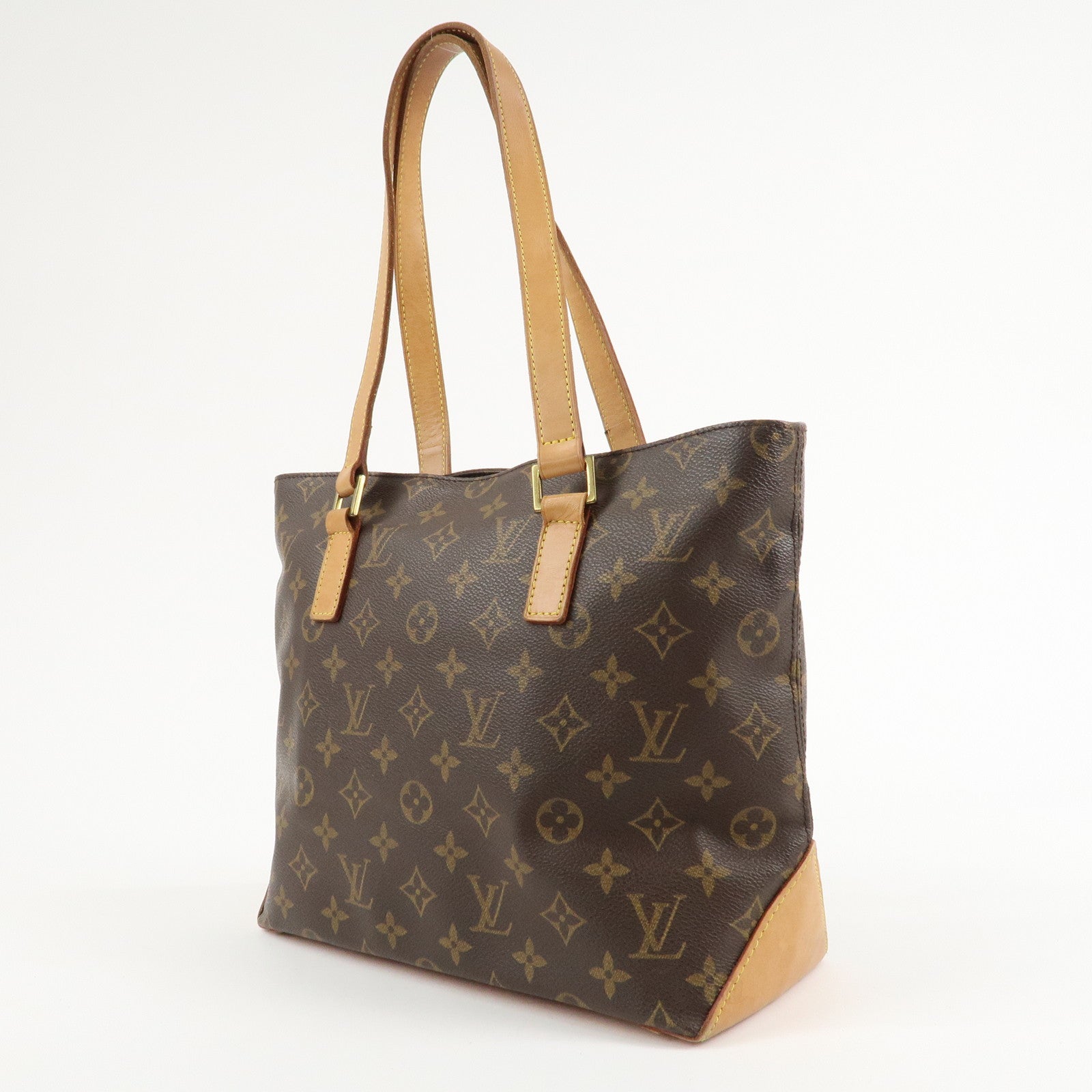 Louis Vuitton Monogram Cabas Piano Tote Bag Shoulder Bag M51148 Used