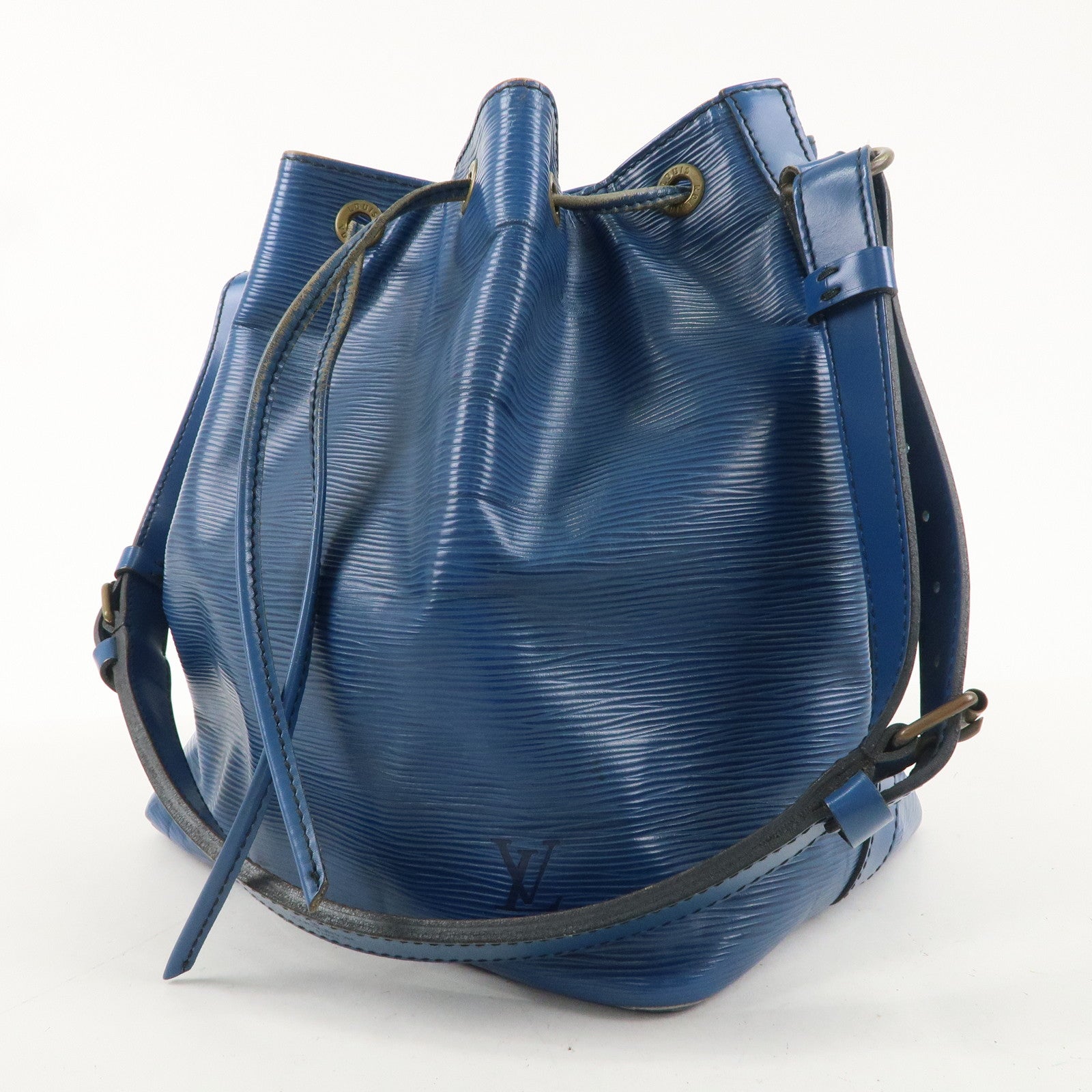 Louis Vuitton Epi Petit Noe Shoulder Bag Toledo Blue M44105