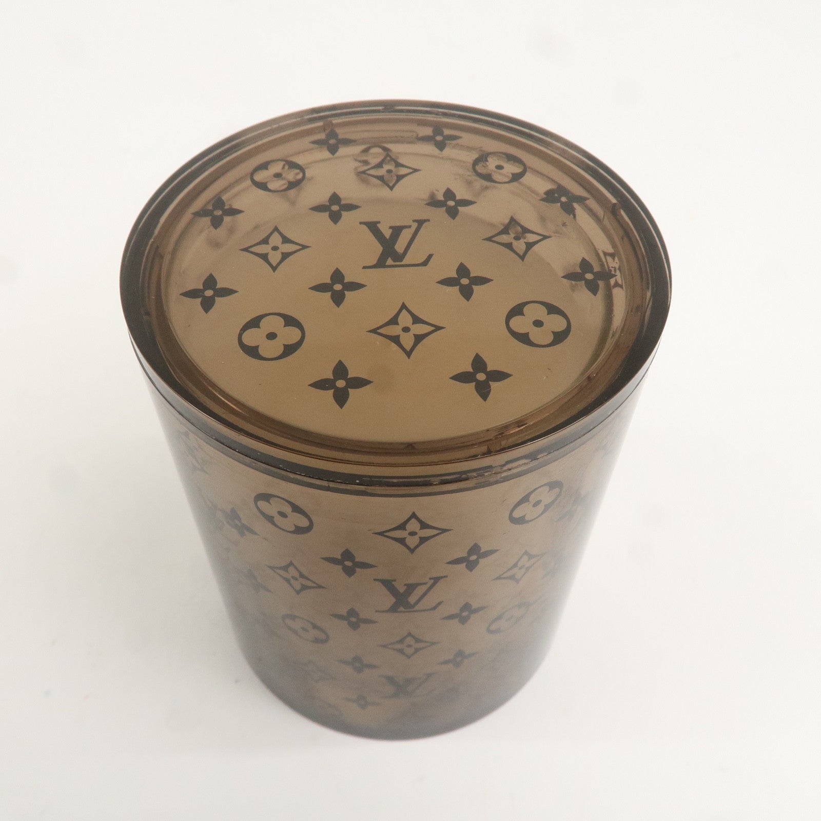 Louis Vuitton Monogram BOUGIE PARFUMEE Aroma Candle Brown