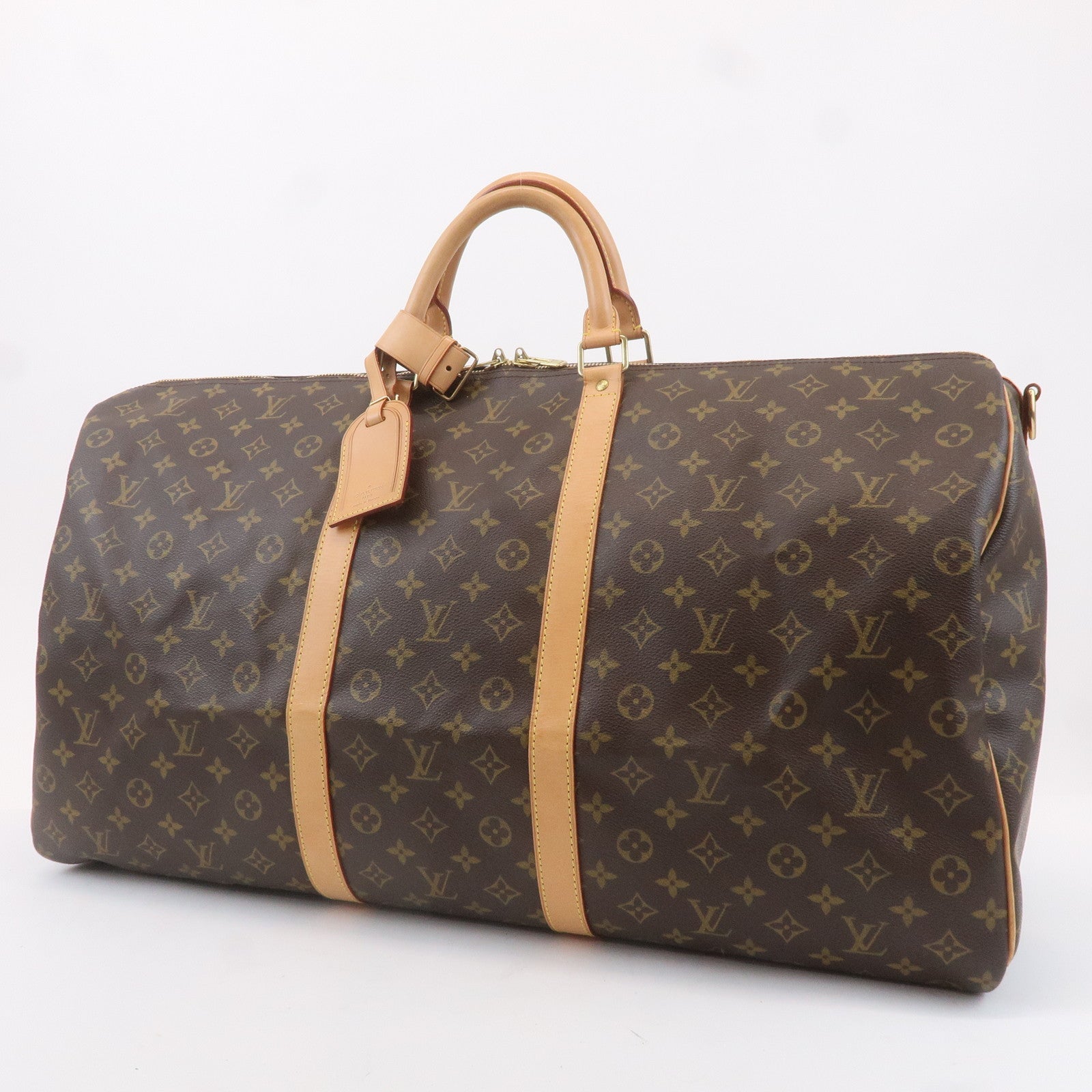 Louis Vuitton Monogram Keep All Bandouliere 60 Bag M41412