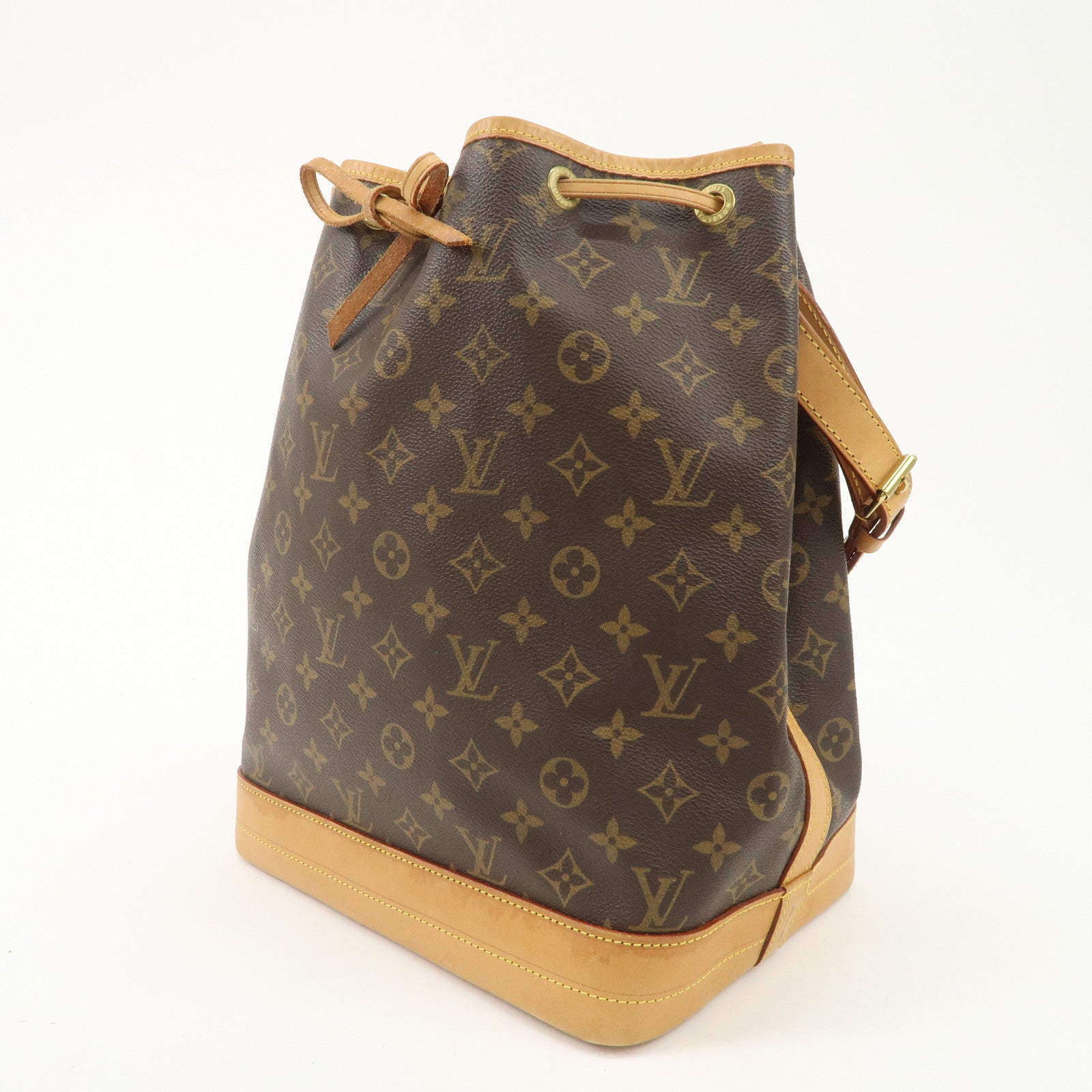 Louis Vuitton Monogram Noe Shoulder Bag Hand Bag Brown M42224