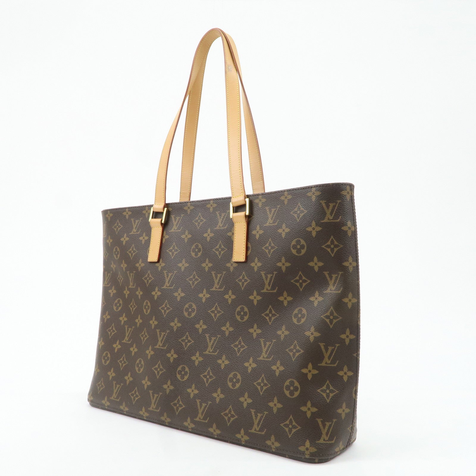 Louis Vuitton Monogram Luco Tote Bag Hand Bag Brown M51155